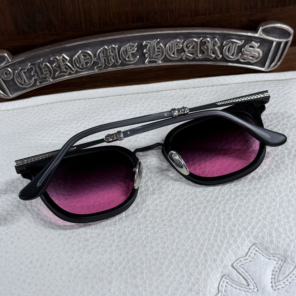 Chrome Hearts Chrome Hearts Strapadictome 1/1 Sunglasses Size ONE SIZE - 2 Thumbnail
