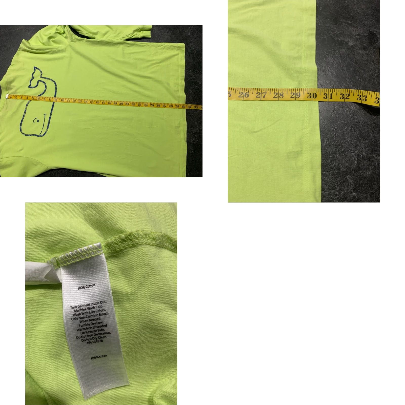 Vineyard Vines VINEYARD VINES Classic Long Sleeve T-Shirt Men's Regular XL Mint Green/Blue Size US XL / EU 56 / 4 - 8 Thumbnail