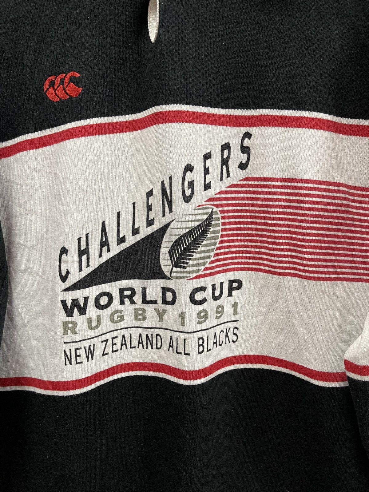 Vintage Vintage 90s World Cup Rugby New Zealand All Blacks🔥🔥🔥 Size US L / EU 52-54 / 3 - 2 Thumbnail