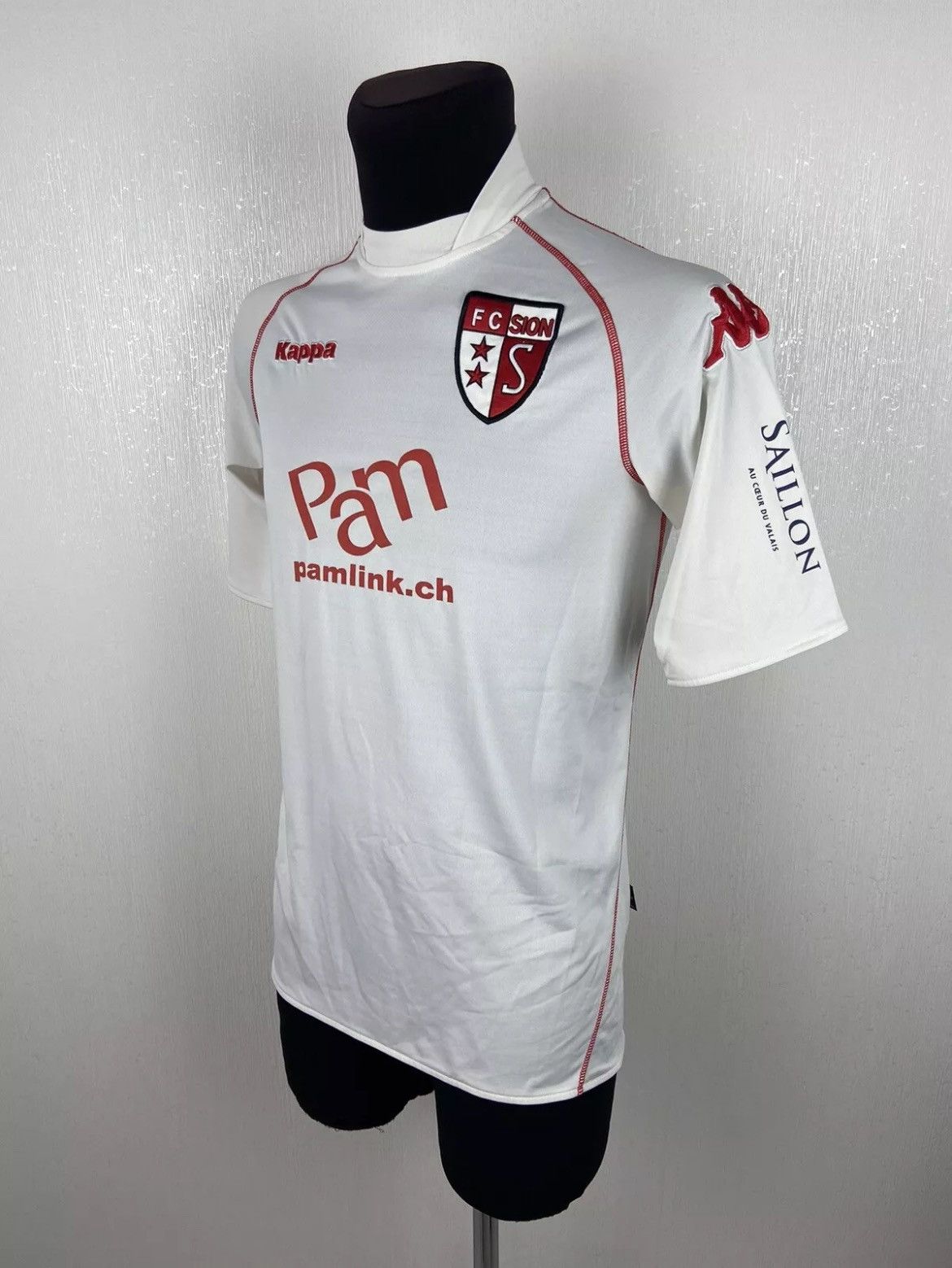 Kappa × Vintage FC Sion 2009/2010 Home Jersey Shirt #10 Cassie Kappa Size S Size US S / EU 44-46 / 1 - 3 Thumbnail
