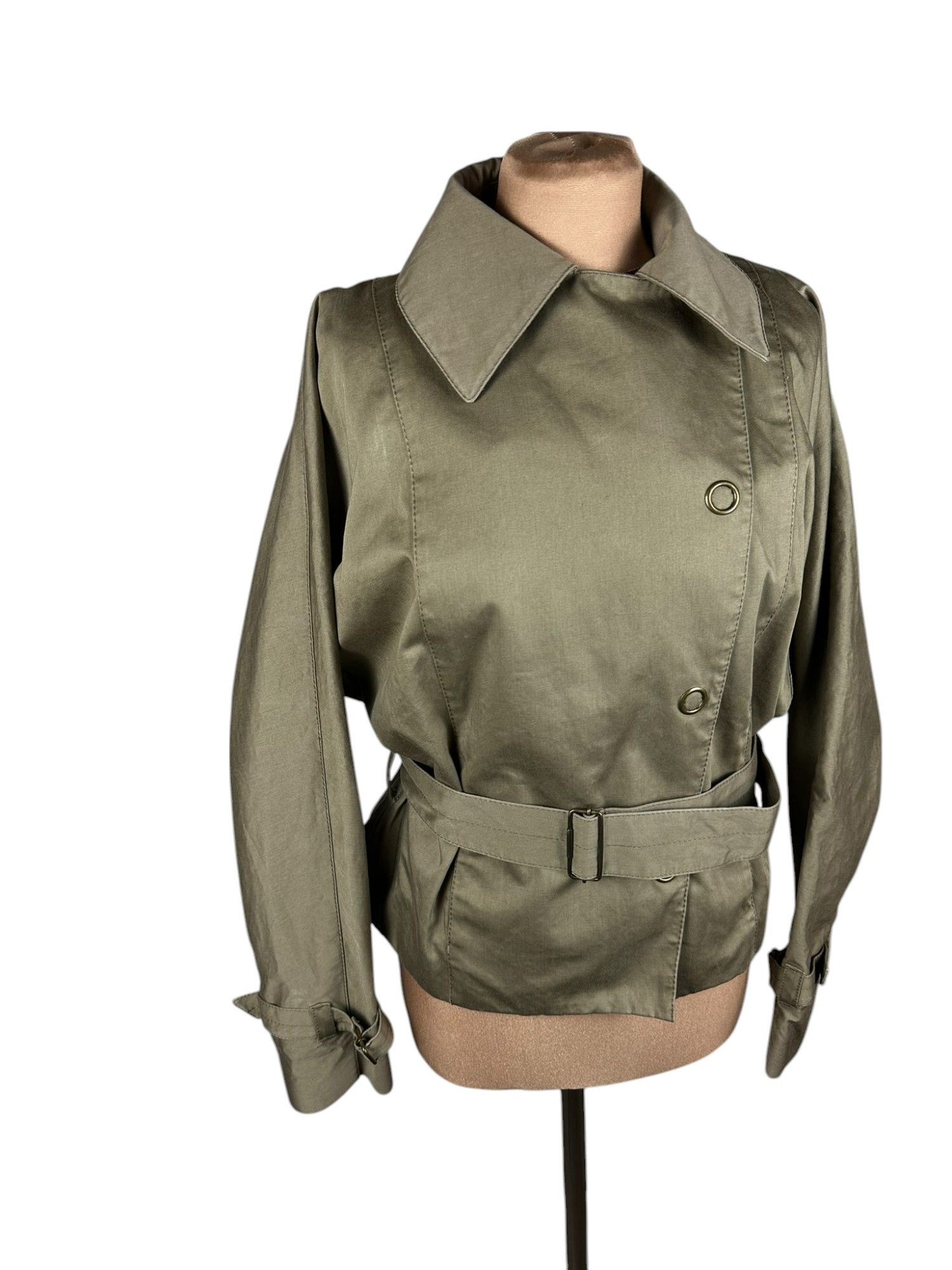 Allsaints × Designer AW07 Allsaints Elegant Oldmoney Short Coat Blazer Size S / US 4 / IT 40 - 2 Thumbnail