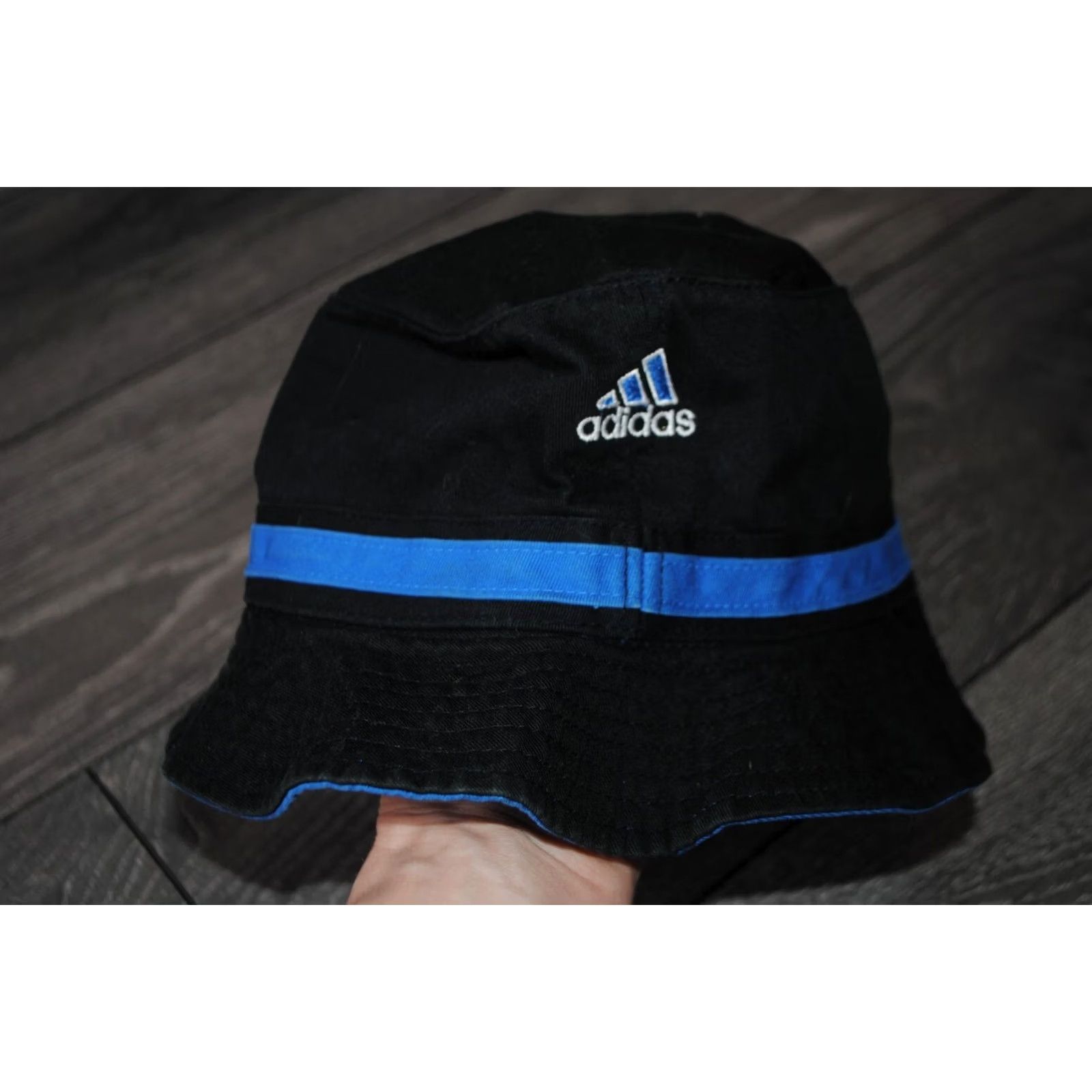 Adidas VINTAGE Adidas Newcastle United FC Bucket Hat Black Medium Sized Adult Mens OFFICIAL ADIDAS 2000S Holiday? Size ONE SIZE - 5 Thumbnail