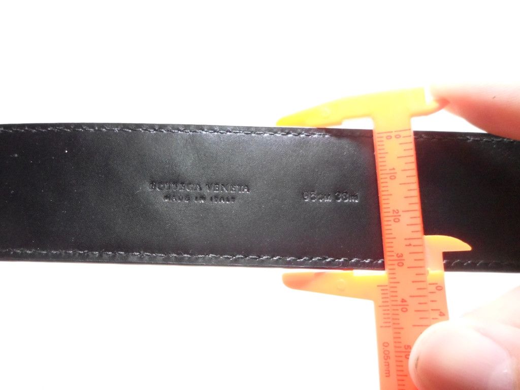 Bottega Veneta Bottega Veneta Intrecciato Ostrich belt Size 38 - 6 Thumbnail