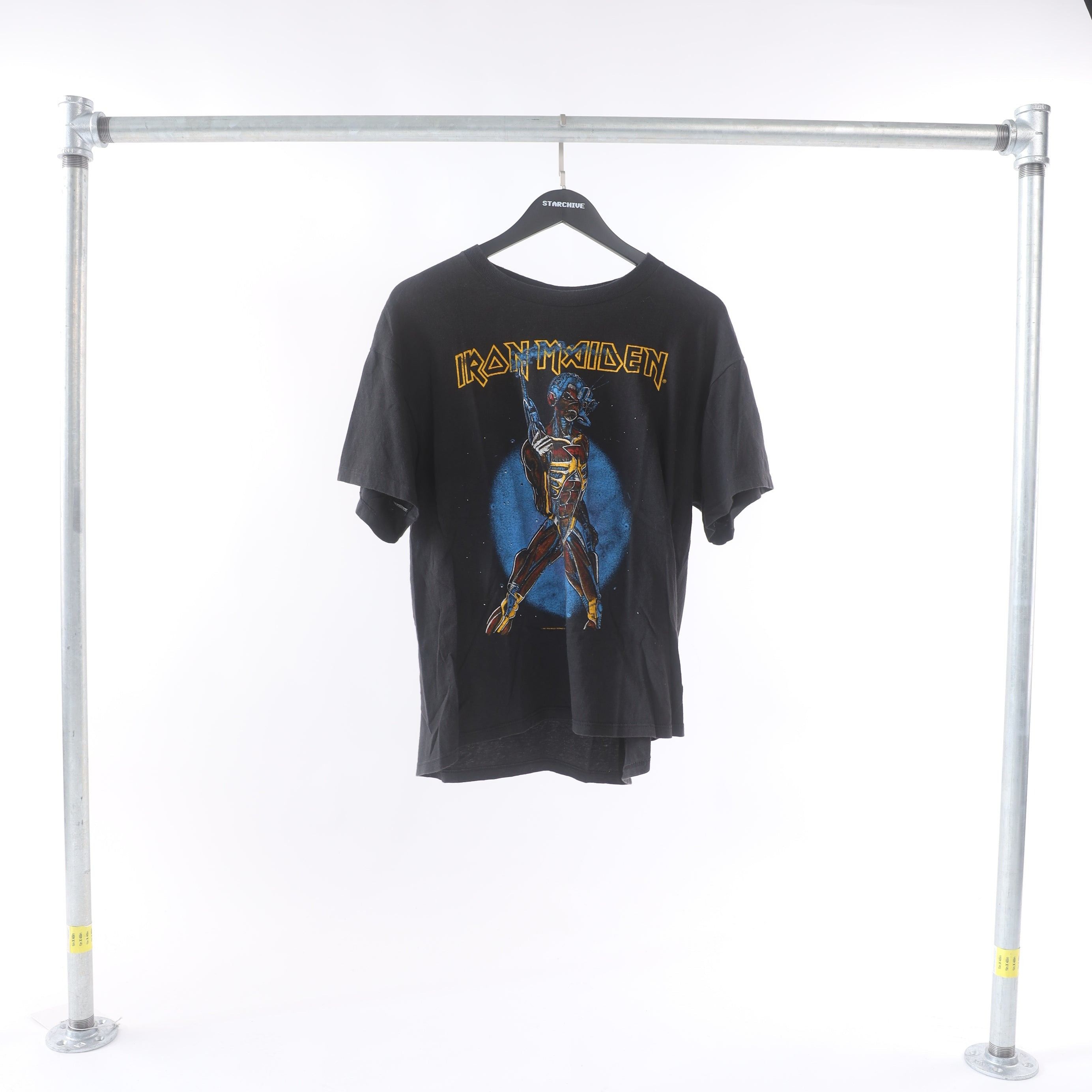 Vintage Vintage Iron Maiden Spring Field 87' Tour Tee Size US L / EU 52-54 / 3 - 1 Thumbnail