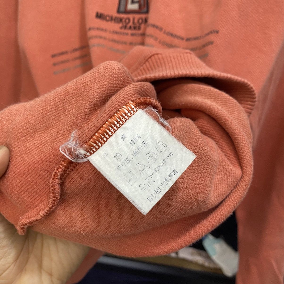 Designer × Michiko Koshino London × Vintage Vintage Michiko London Jeans Sweatshirt Embroidery Size US M / EU 48-50 / 2 - 8 Thumbnail