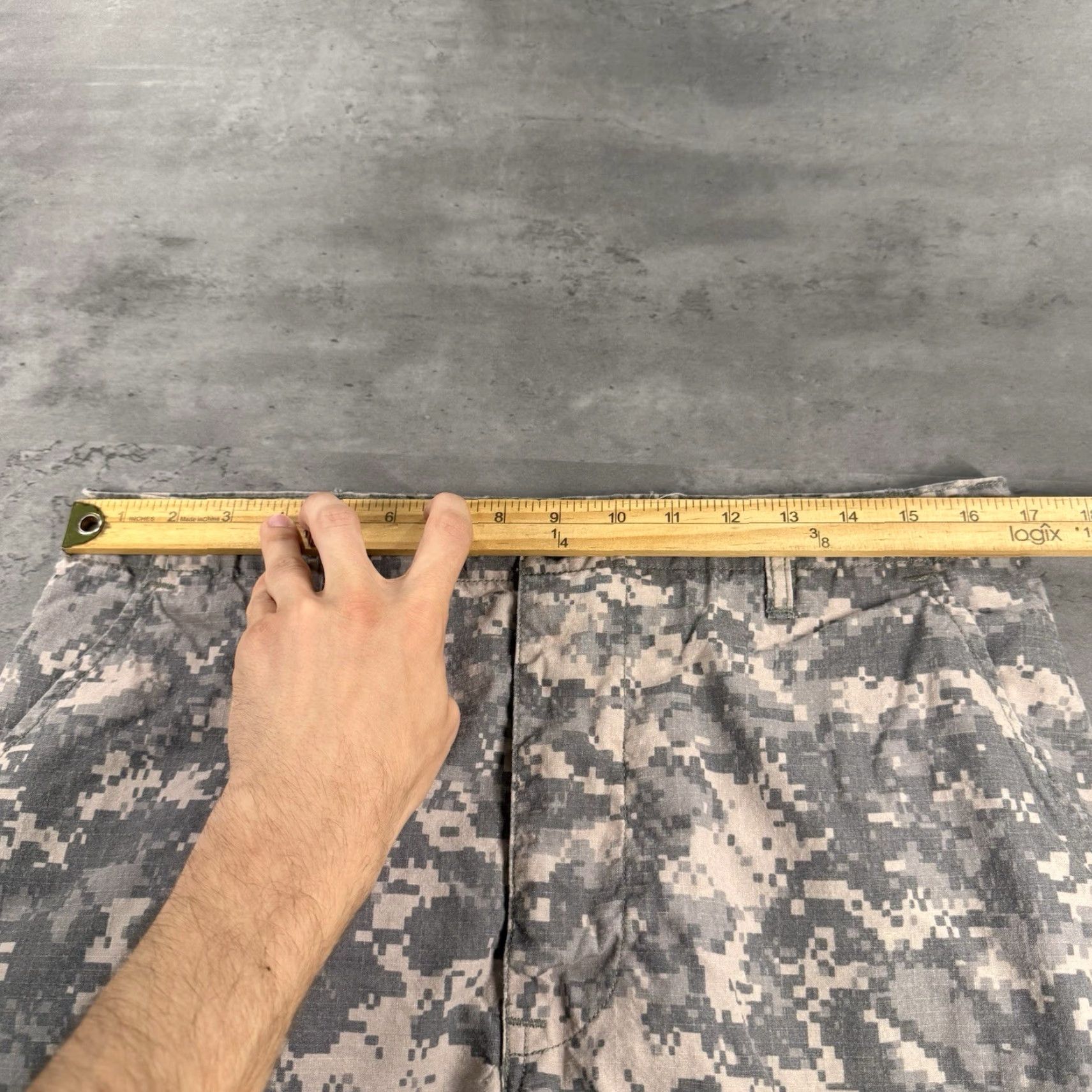 Propper VINTAGE PROPPER Military Army Cargo Pants Men Regular 33x32 Green Camouflage Canvas Cargo Pocket Army Outdoor 90s? Size US 33 - 7 Thumbnail