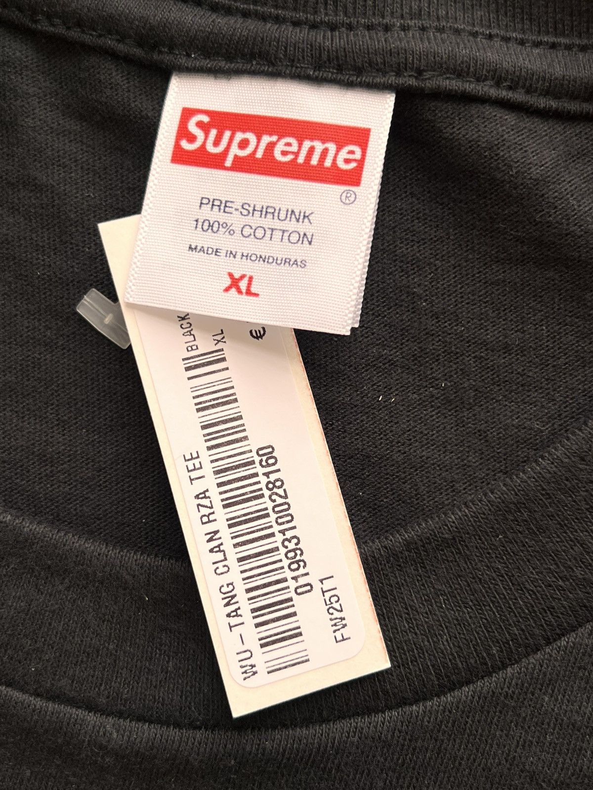 Supreme Supreme x Wu-Tang “Protect Ya Neck” Photo Tee Black yellow Size US XL / EU 56 / 4 - 15 Thumbnail