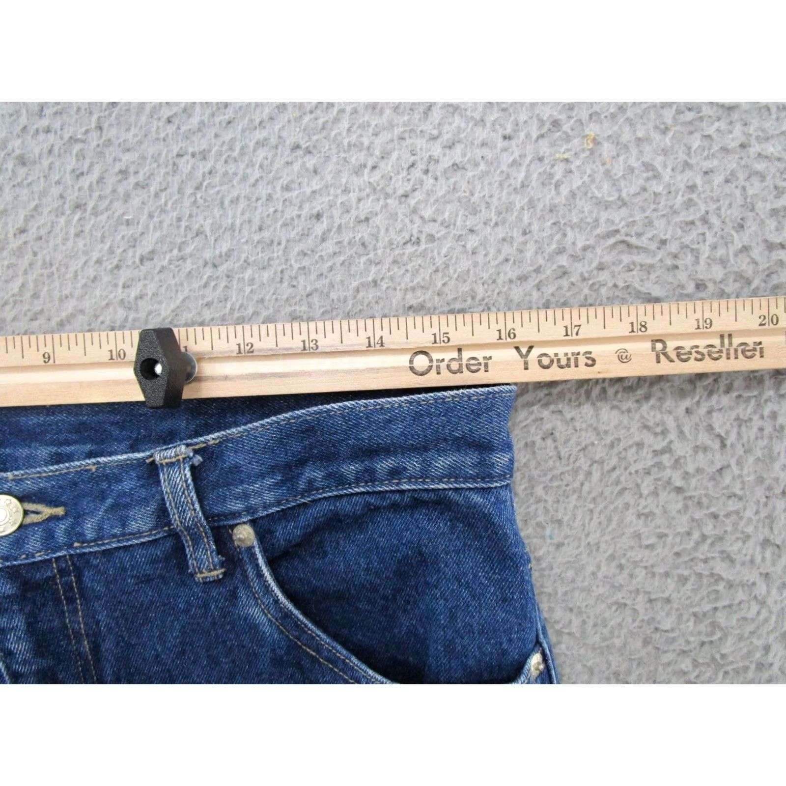 Vintage Vintage STO 90s Y2K Blue Denim Capri Jeans Women’s Size 10P Petite 100% Cotton STO Jeans Capri Women’s 90s Size 32" / US 10 / IT 46 - 5 Thumbnail