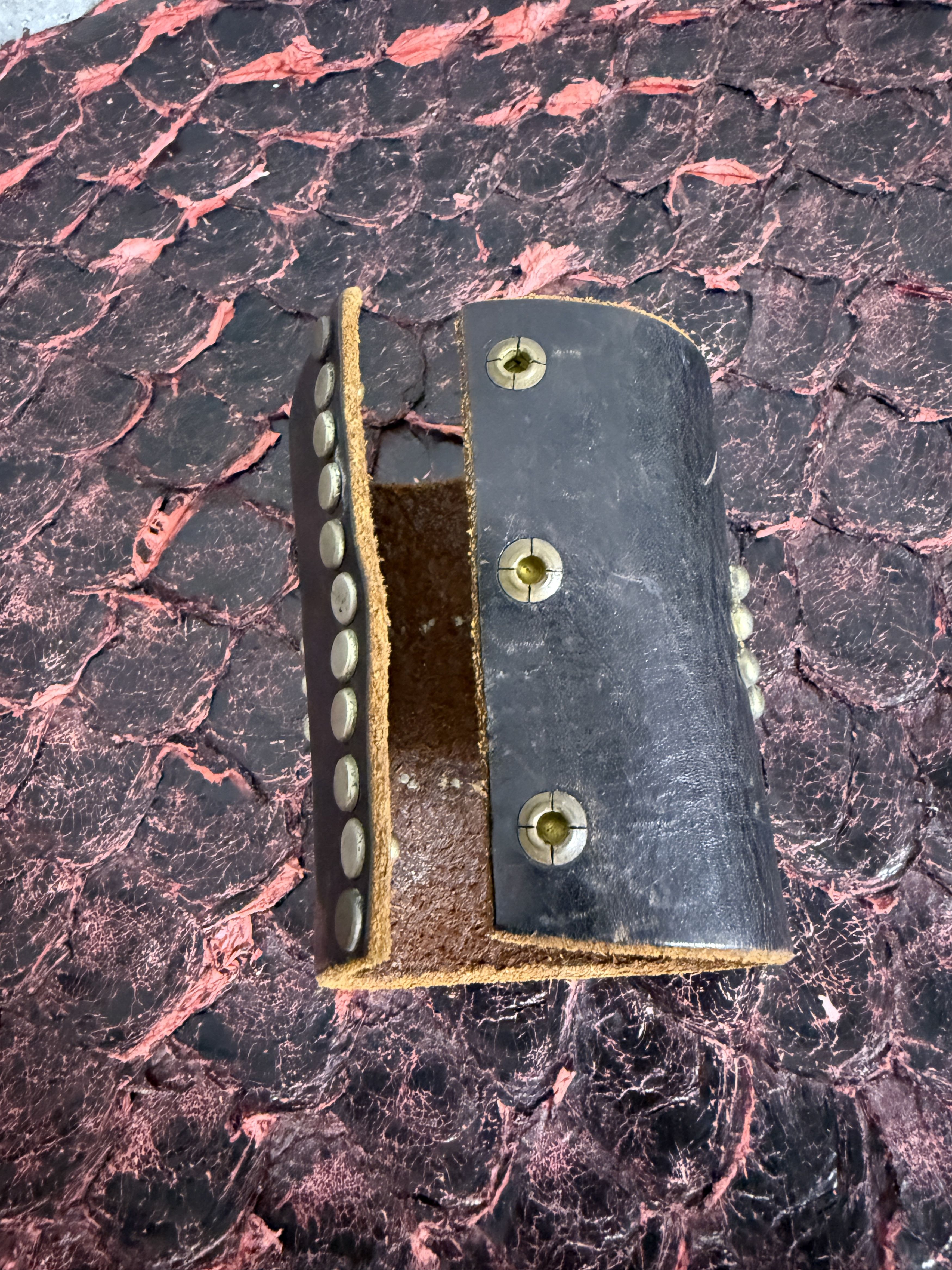 Hollywood Trading Company Hollywood Trading Company Vintage Leather Cuff Bracelet Size ONE SIZE - 4 Thumbnail