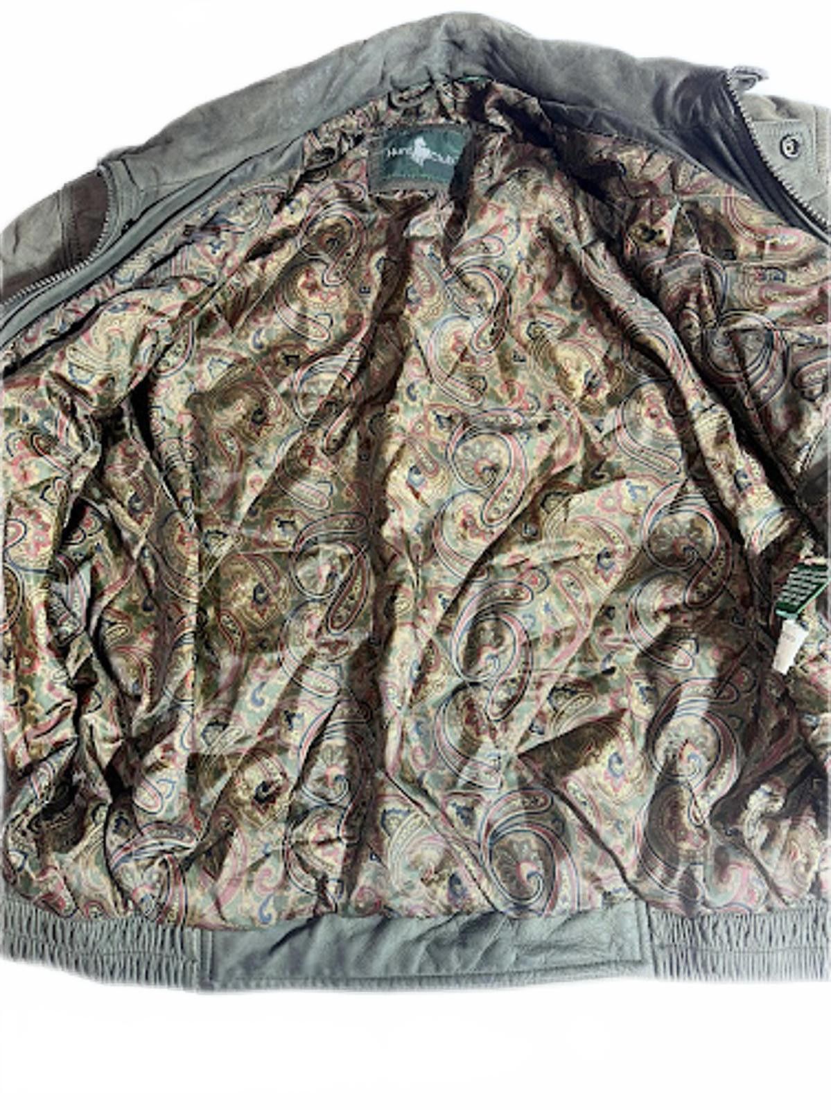 Hunt Club Vintage Hunt Club Leather Bomber Paisley Lined Medium Size US M / EU 48-50 / 2 - 4 Thumbnail