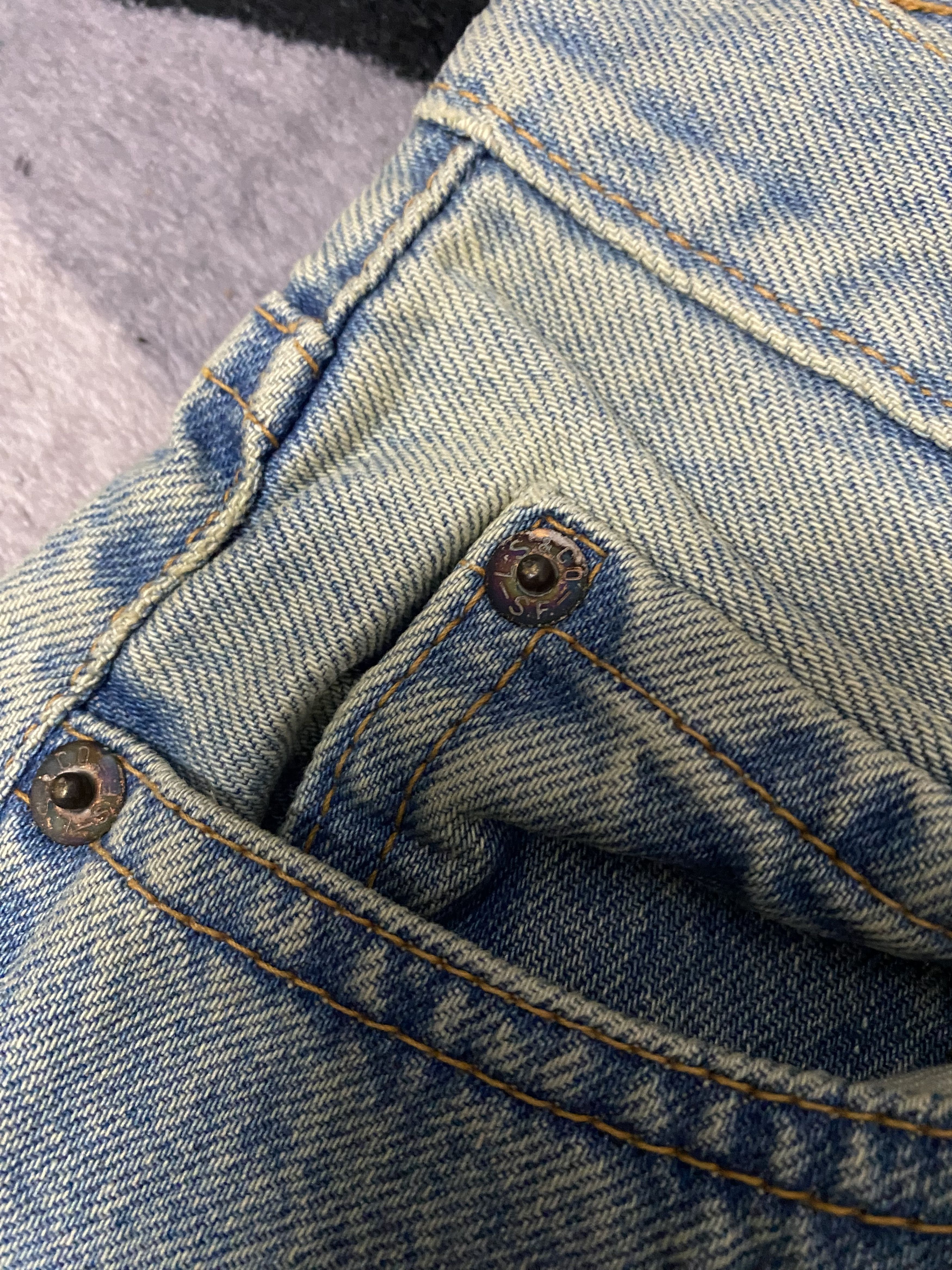 Levi's Vintage Clothing Vintage Levi’s 517 Bootcut Faded Flare Denim Jeans Size US 30 / EU 46 - 10 Thumbnail