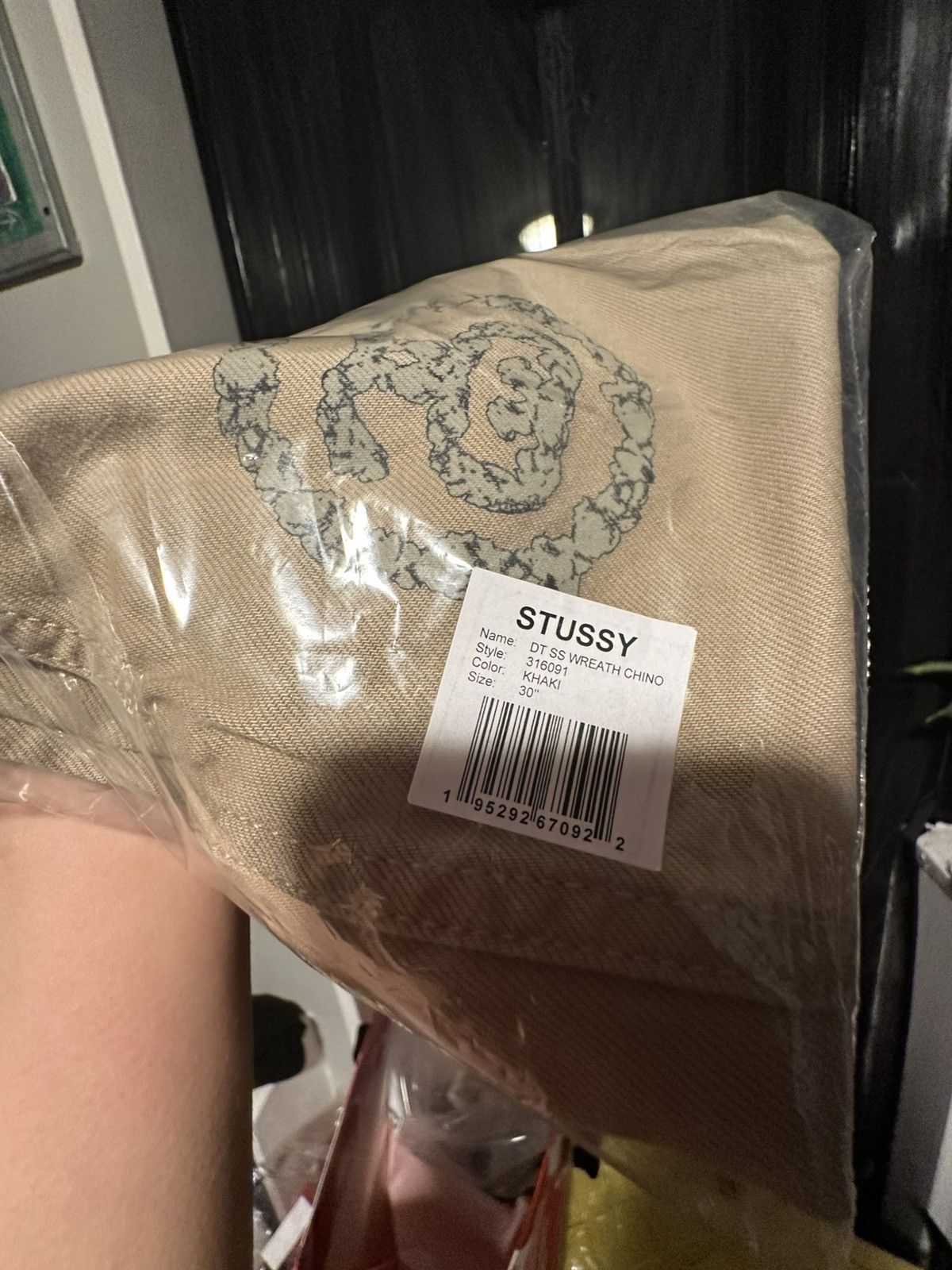 DENIM TEARS × Stussy STÜSSY & DENIM TEARS SS WREATH CHINO SIZE 30 Size US 30 / EU 46 - 3 Thumbnail