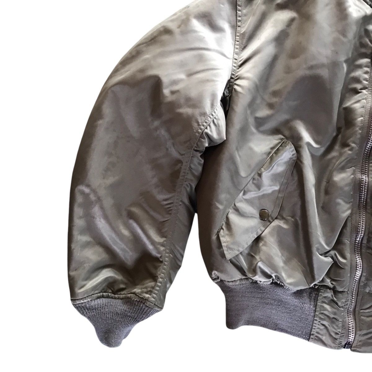Schott Rare Vintage Schott MA 1 Flight Bomber Jacket Size US L / EU 52-54 / 3 - 4 Thumbnail