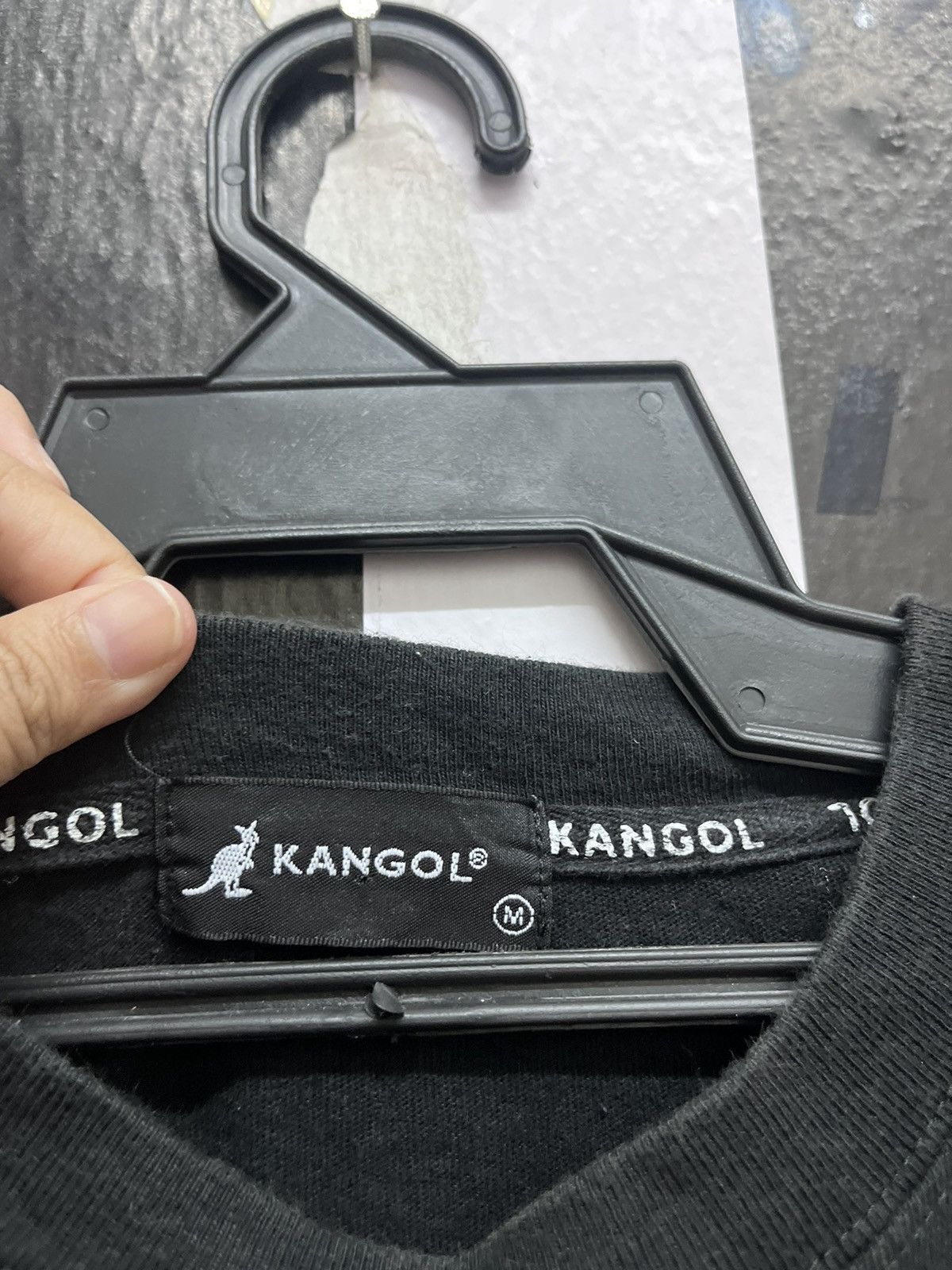 Kangol × Rap Tees × Vintage Vintage Kangol Embroidered Logo Oversized Tee Size US M / EU 48-50 / 2 - 3 Thumbnail