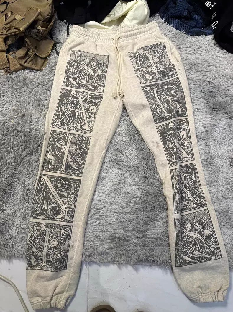 Saint Michael Saint Michael size m Worn Hoodie Pants Size US 30 / EU 46 - 2 Thumbnail