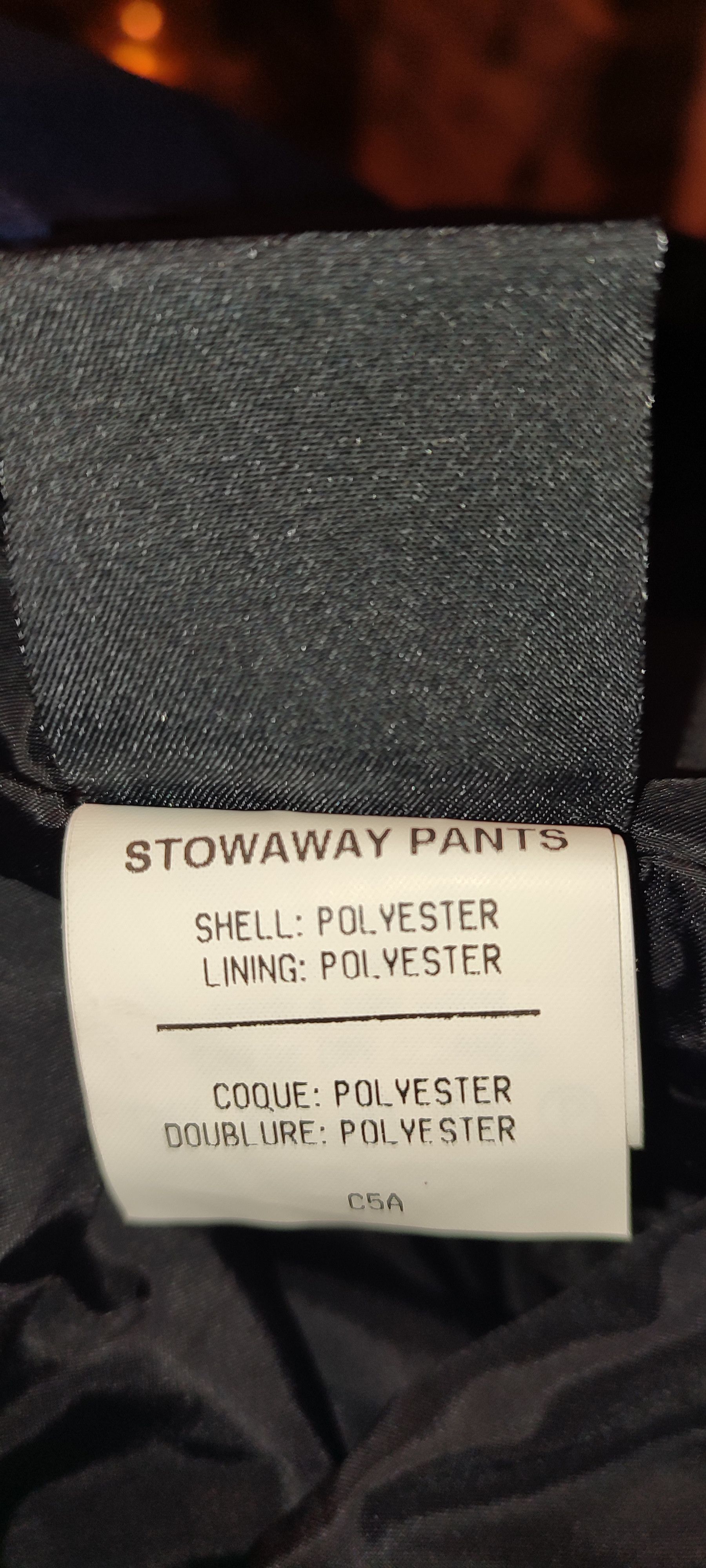 Goretex Stowaway pants Size US 28 / EU 44 - 4 Thumbnail