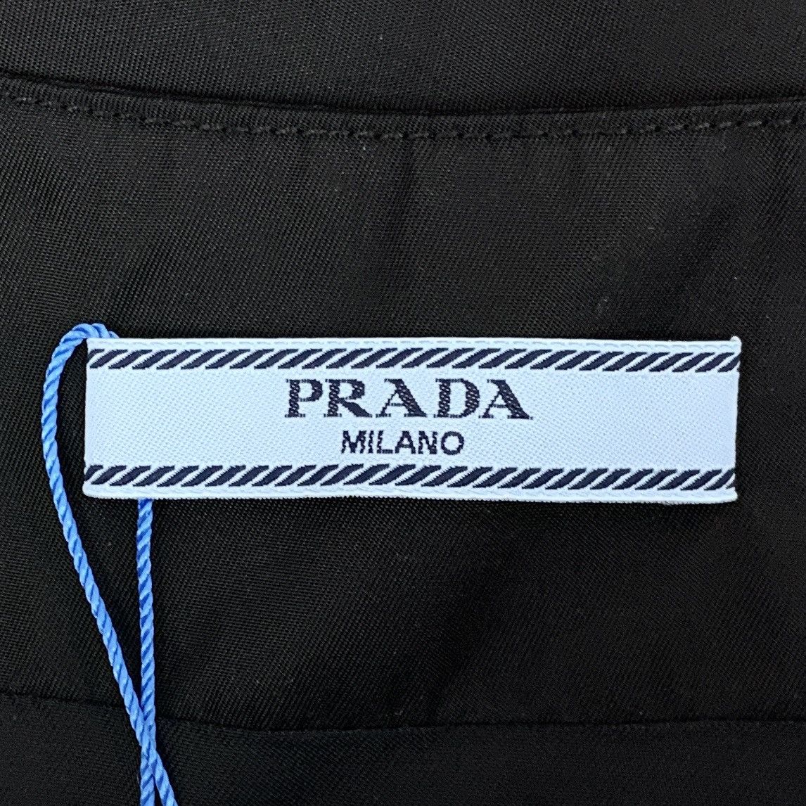 Prada Prada Triangle Logo Square Neck Sleeveless Slip Dress K26WX Size M / US 6-8 / IT 42-44 - 6 Thumbnail