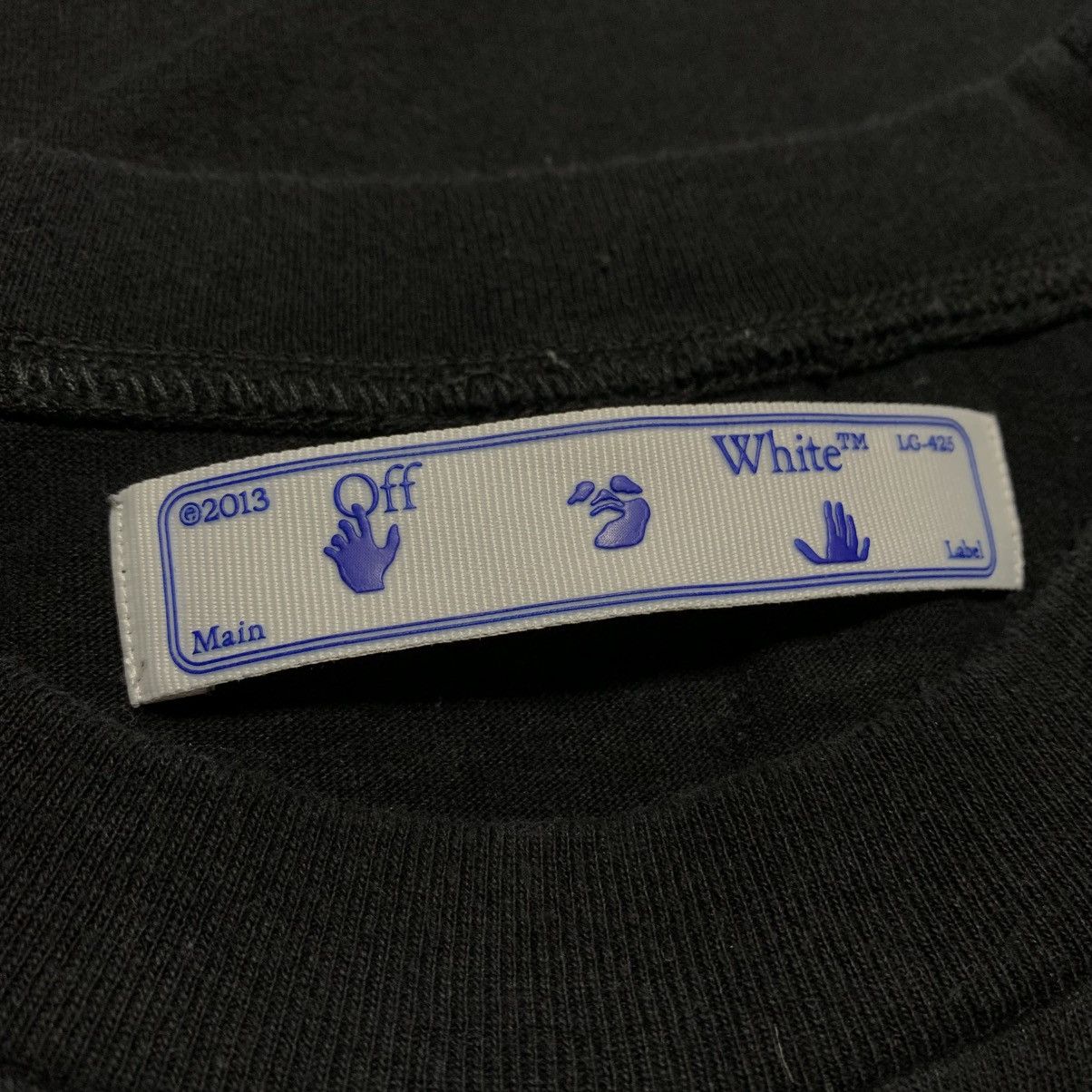 Off-White Off White Medium Trellis Worker Black Tee Virgil Abloh Size US M / EU 48-50 / 2 - 5 Thumbnail