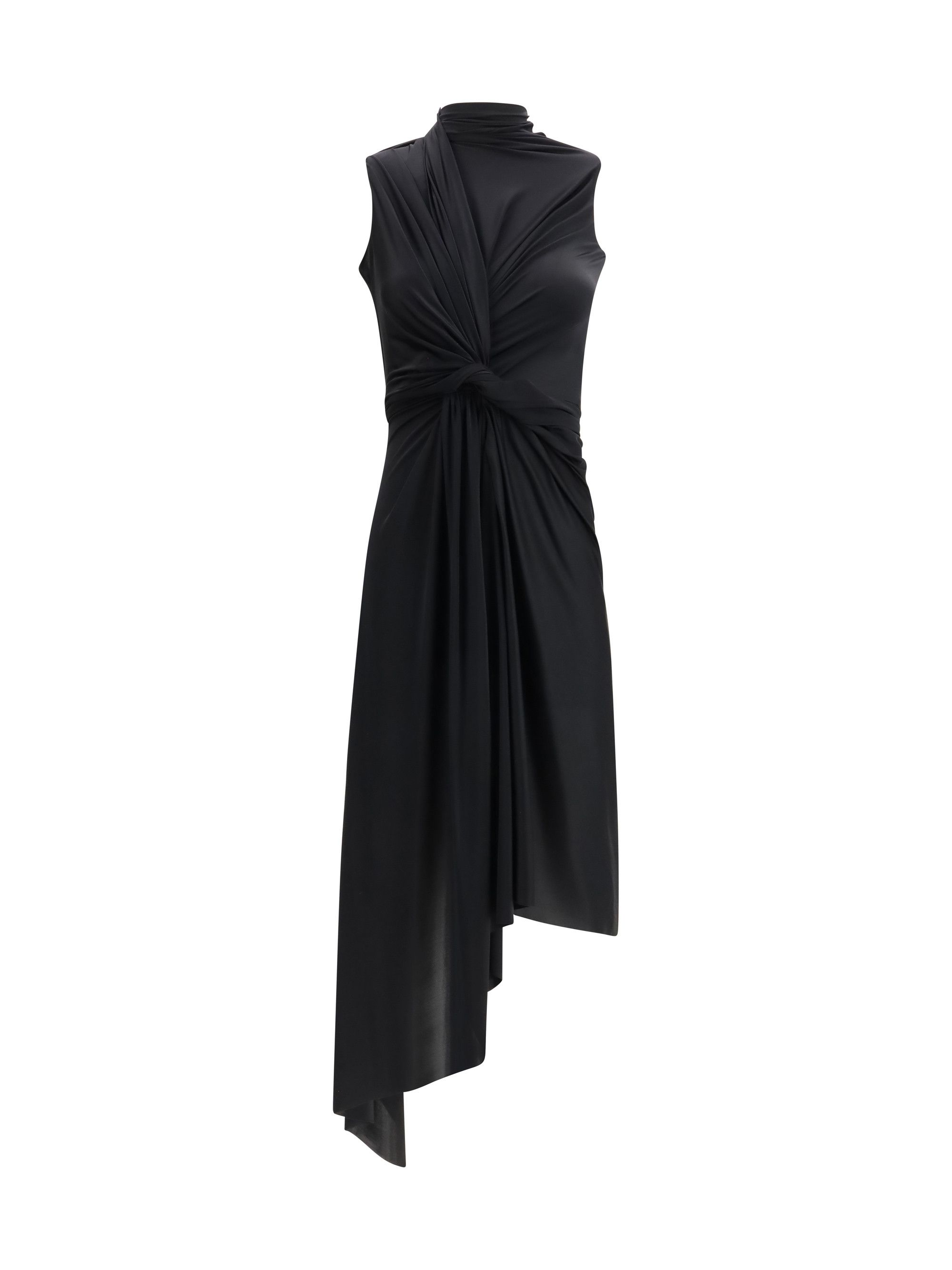 Balenciaga Draped midi Dress Size M / US 6-8 / IT 42-44 - 1 Thumbnail