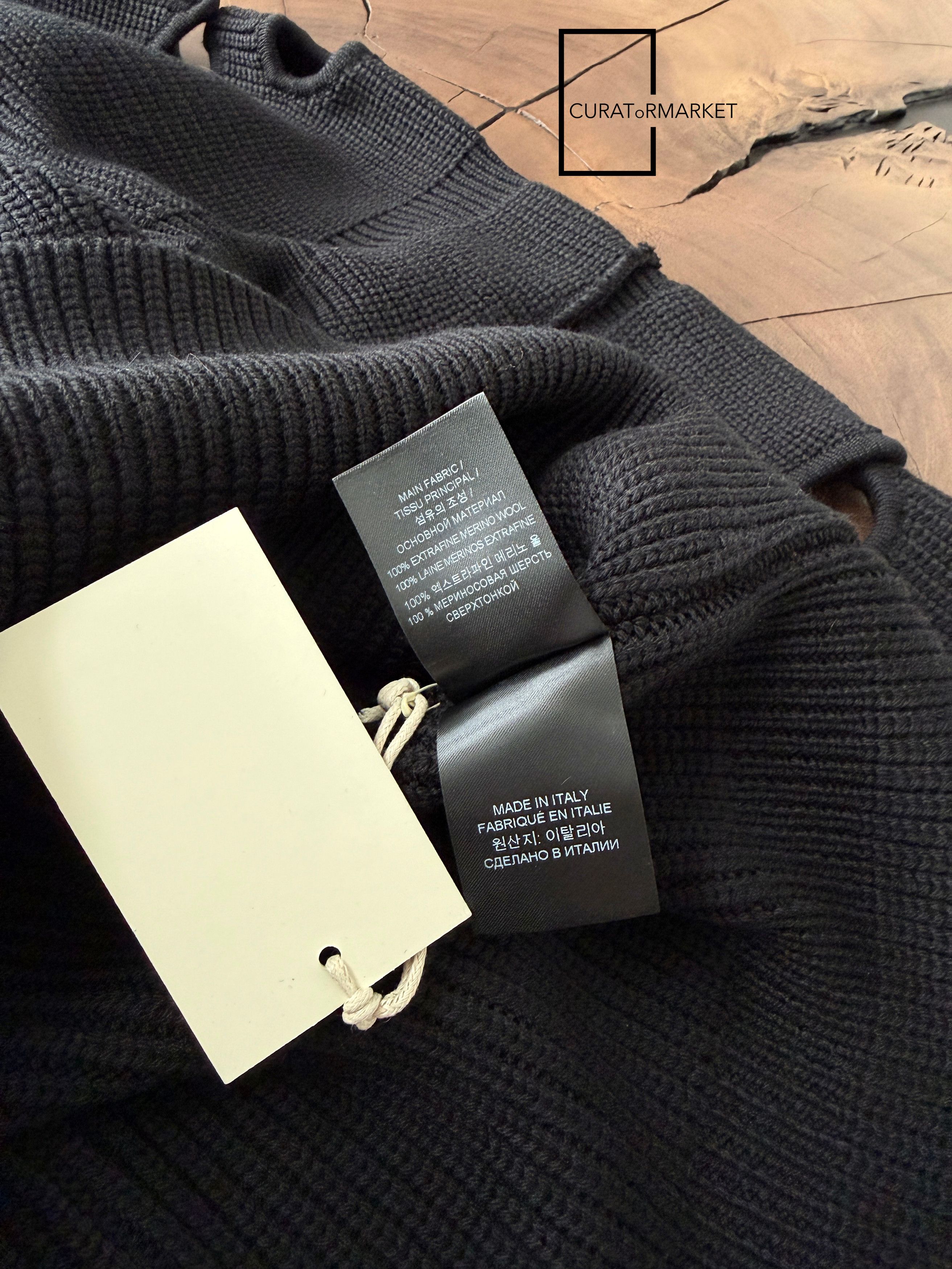 Vetements XL Wool Multi Stitch Ski Mask Shiesty Balaclava Sweater FW25 Size US XL / EU 56 / 4 - 12 Thumbnail