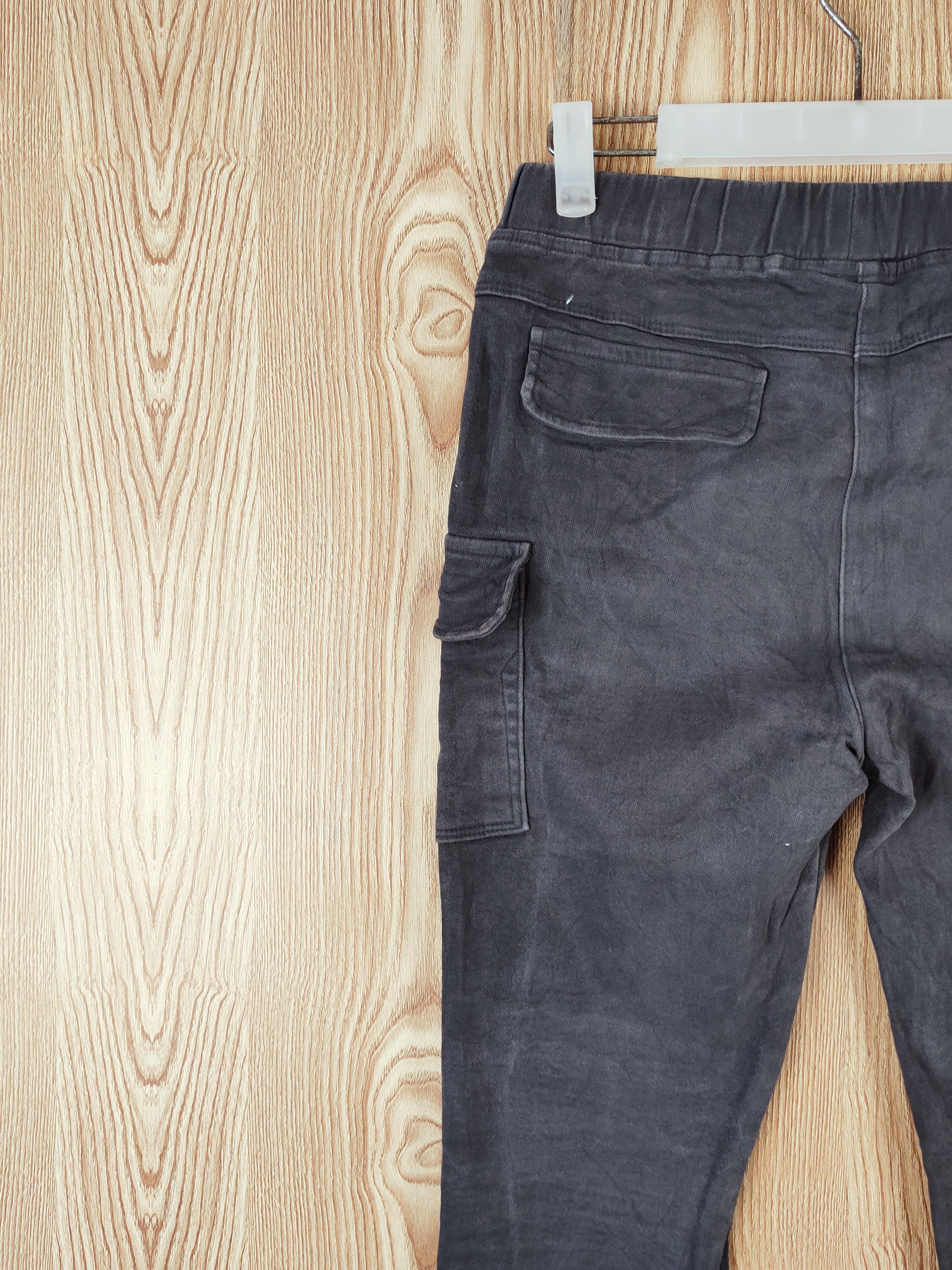 Japanese Brand Siren Black Multipocket Cargo Skinny Pants #W461 Size US 28 / EU 44 - 8 Thumbnail