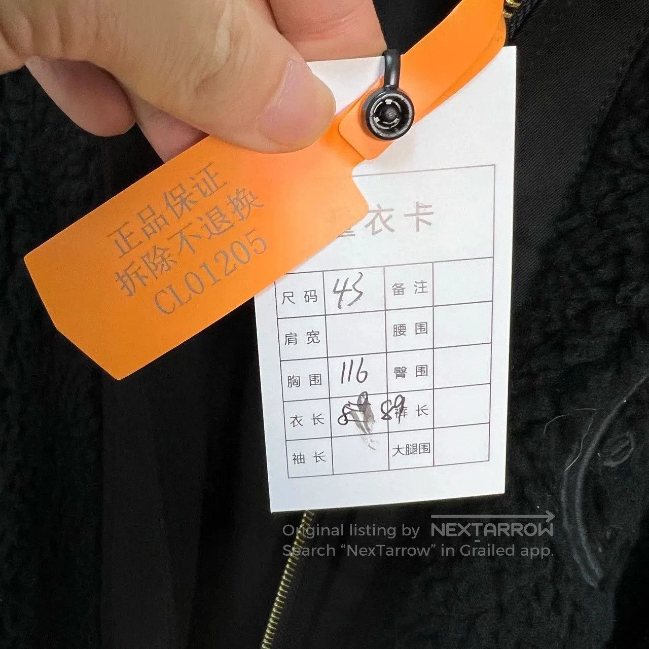 black lamb fur coat by burberry.