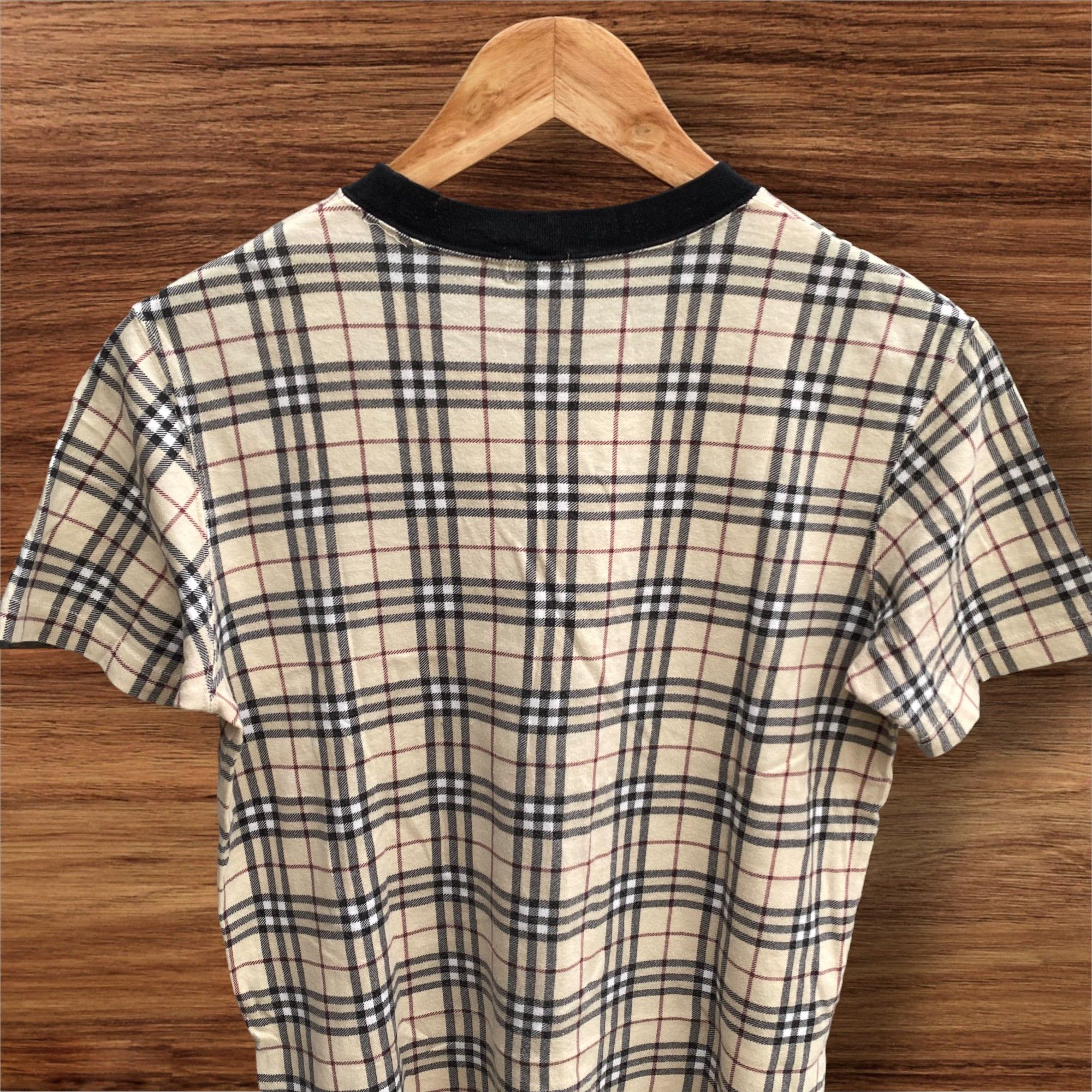 Burberry Burberry Check Cropped Tees Size S / US 4 / IT 40 - 5 Thumbnail