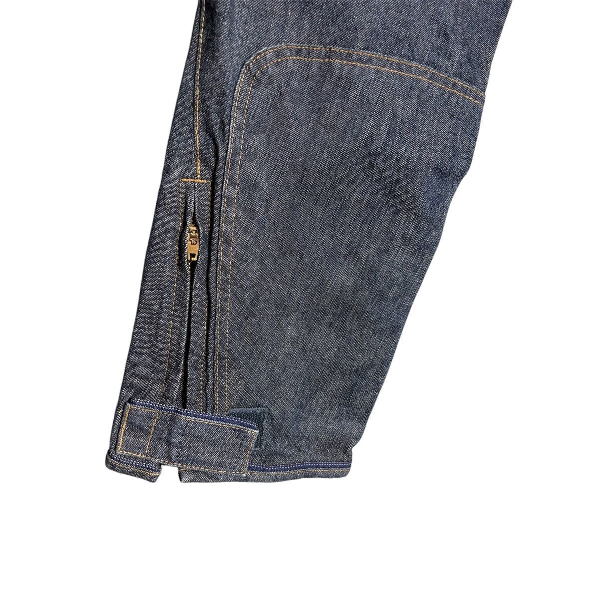 SHINICHIRO ARAKAWA Shinichiro Arakawa Biker Denim Pants Size US 34 / EU 50 - 6 Thumbnail
