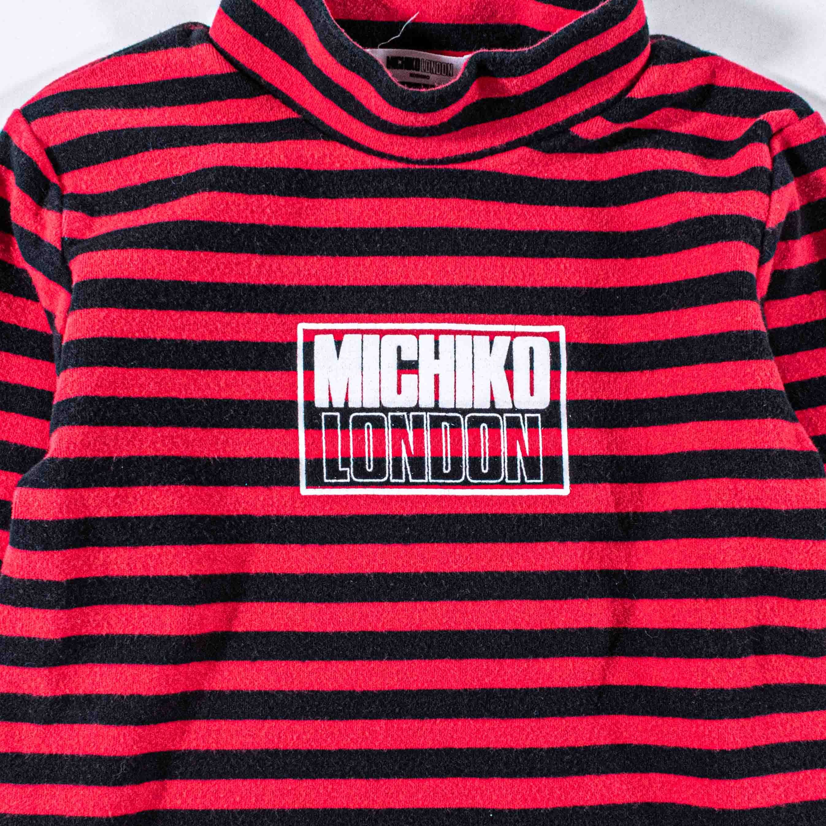 Michiko Koshino London Vintage Michiko London Koshino Striped Top 130CM Size XXS / US 00 / IT 34 - 5 Thumbnail