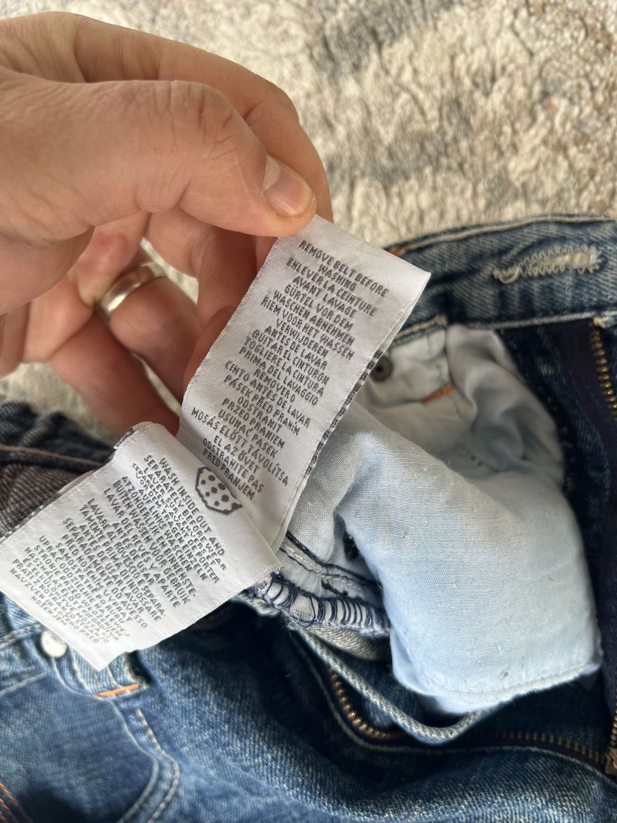 Vintage Vintage Download Denim Pants Size US 30 / EU 46 - 8 Thumbnail