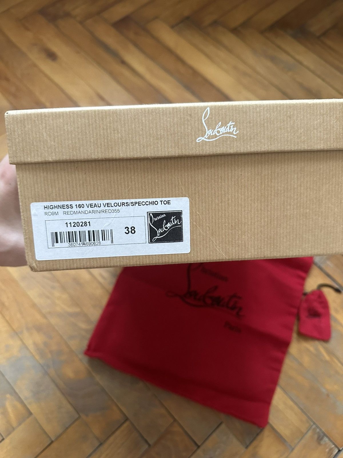 Christian Louboutin CHRISTIAN LOUBOUTIN Lady Peep Size US 8 / IT 38 - 6 Thumbnail