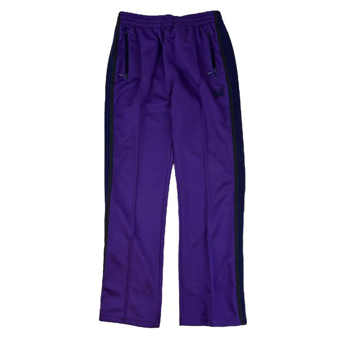 Purple Narrow Track Pants by NEEDLES on Sale