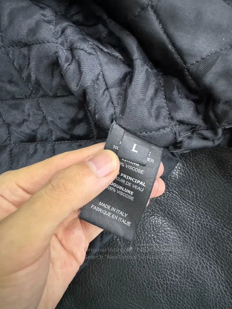 Vetements Vetements Racing Biker Distressed Leather Jacket Size US L / EU 52-54 / 3 - 6 Thumbnail