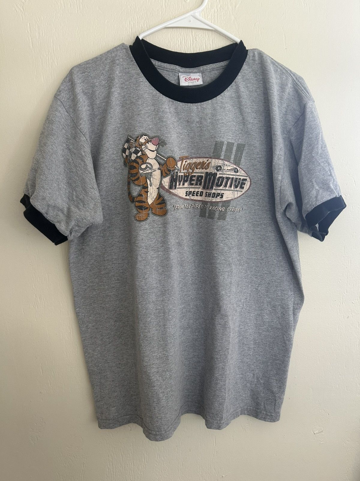 Disney Disney Tigger’s Hyper Motive Speed Shops Ringer T-shirt Size US L / EU 52-54 / 3 - 1 Thumbnail
