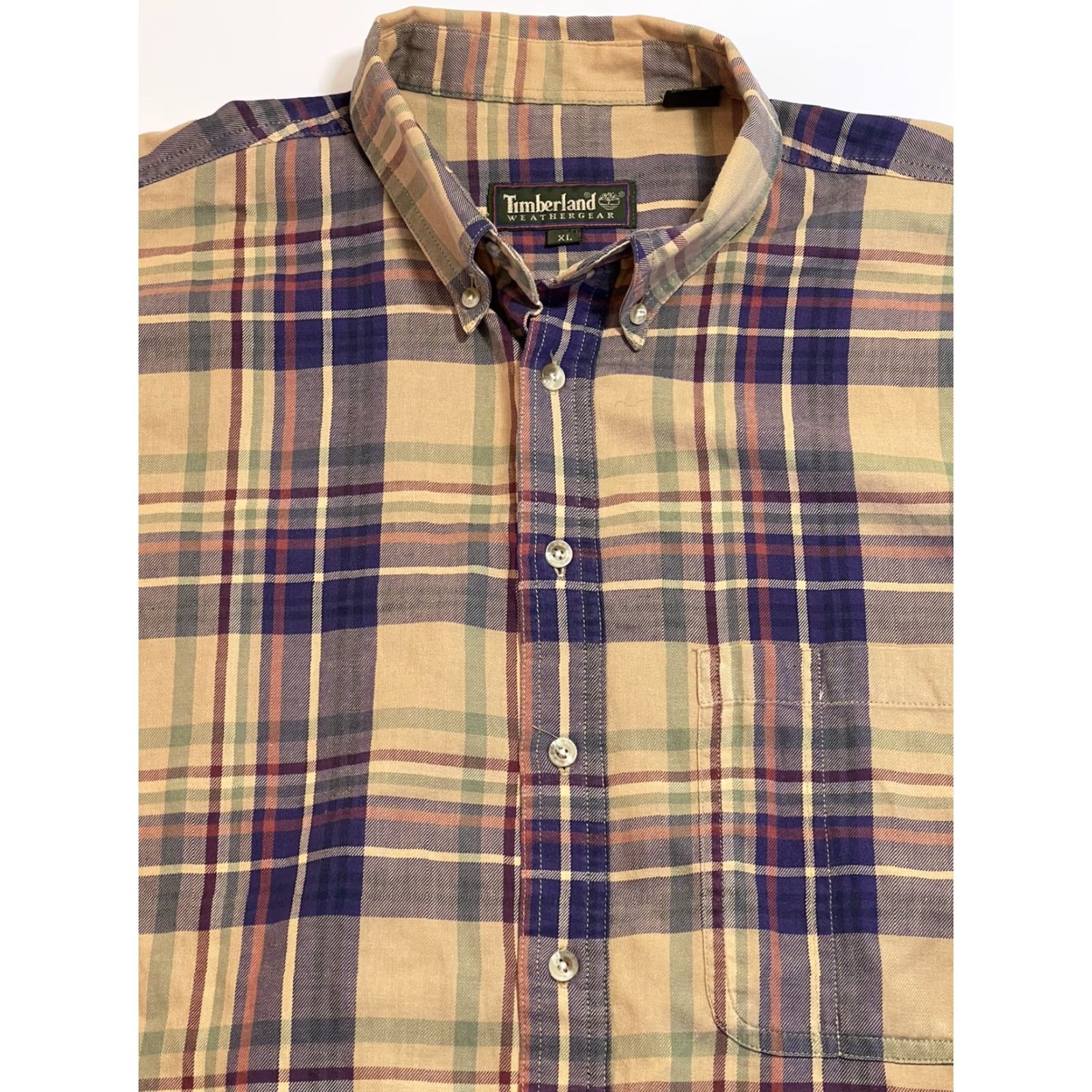 Timberland Timberland Button-Up Shirt Men XL Plaid Long Sleeve Casual Outdoor All Seasons Size US XL / EU 56 / 4 - 2 Thumbnail
