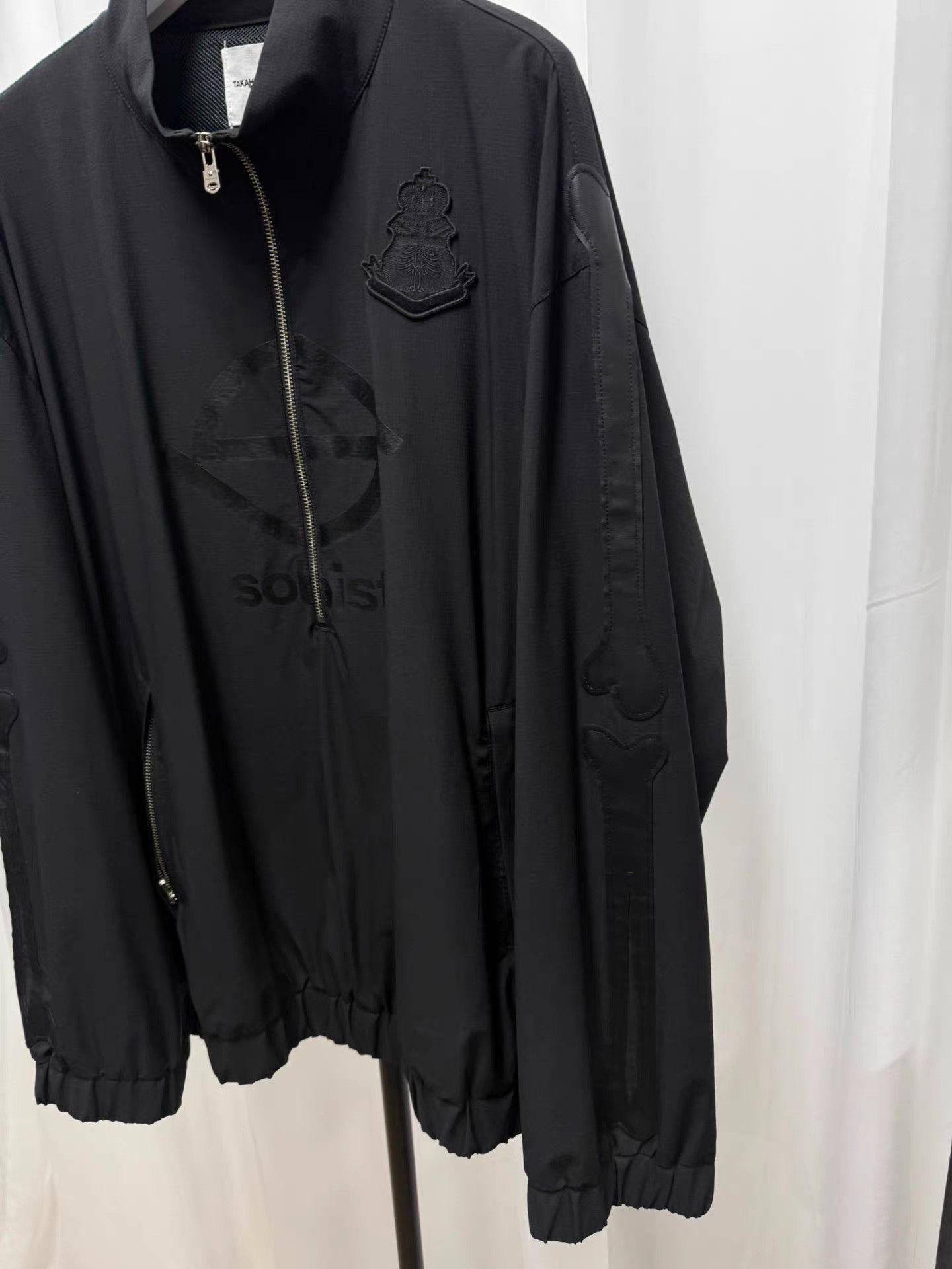 Takahiromiyashita The Soloist. The soloist 24SS Bone Pullover Half-Zip Jacket K20 Size US S / EU 44-46 / 1 - 3 Thumbnail
