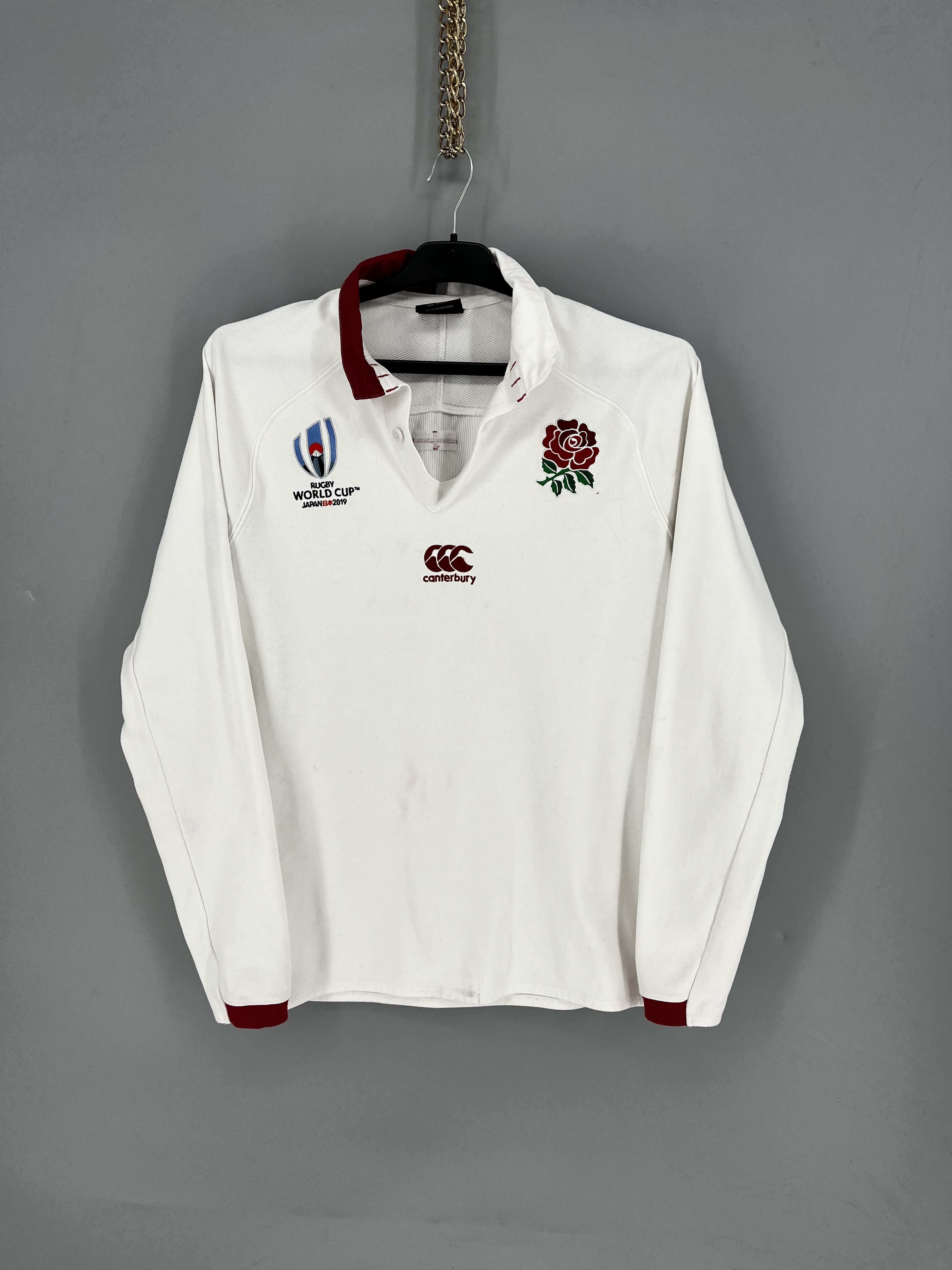 Vintage Canterbury Rugby England Jersey Long Sleeve
