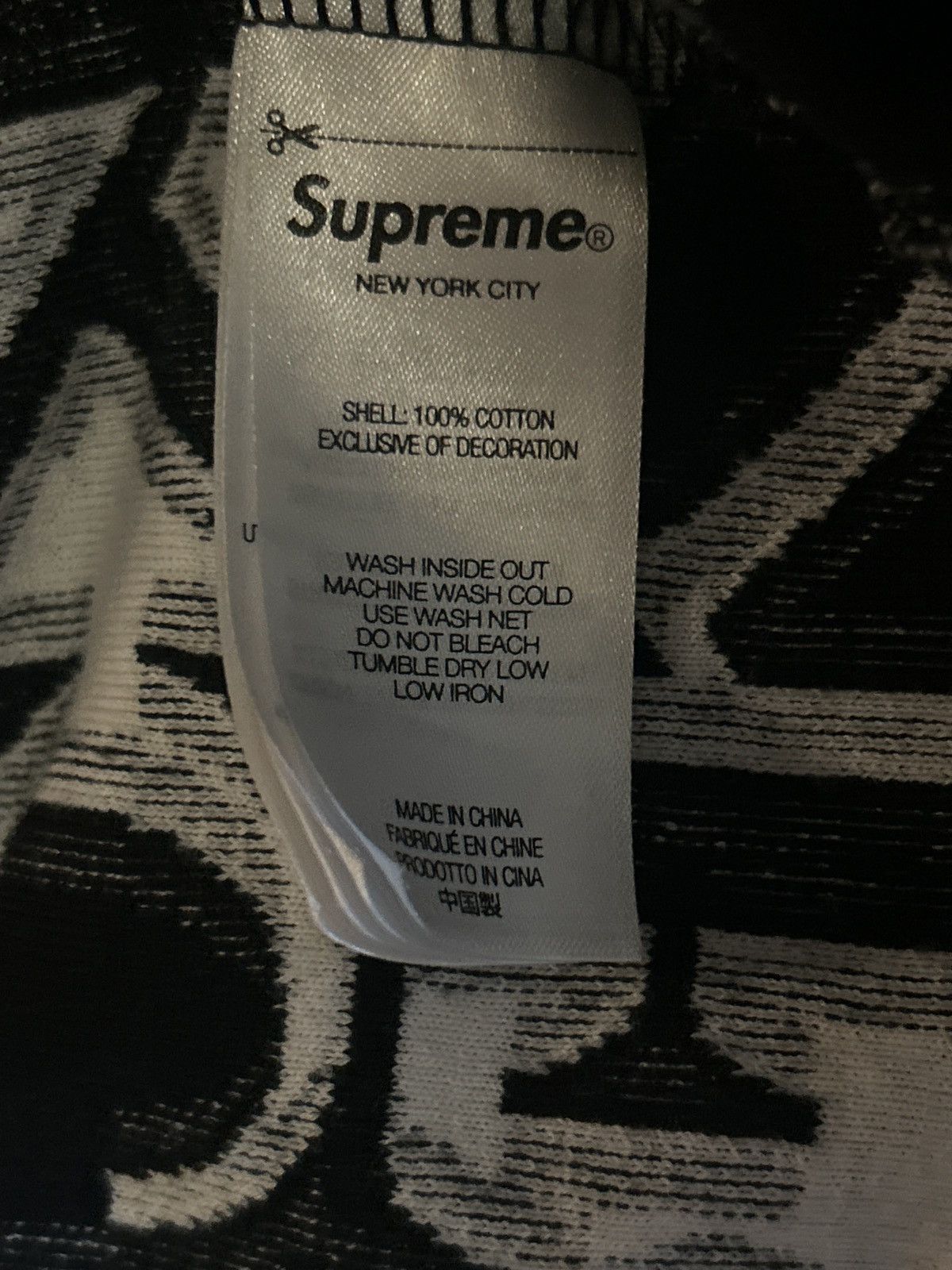 Supreme Supreme fuck intarsia short sleeve top Size US M / EU 48-50 / 2 - 6 Thumbnail