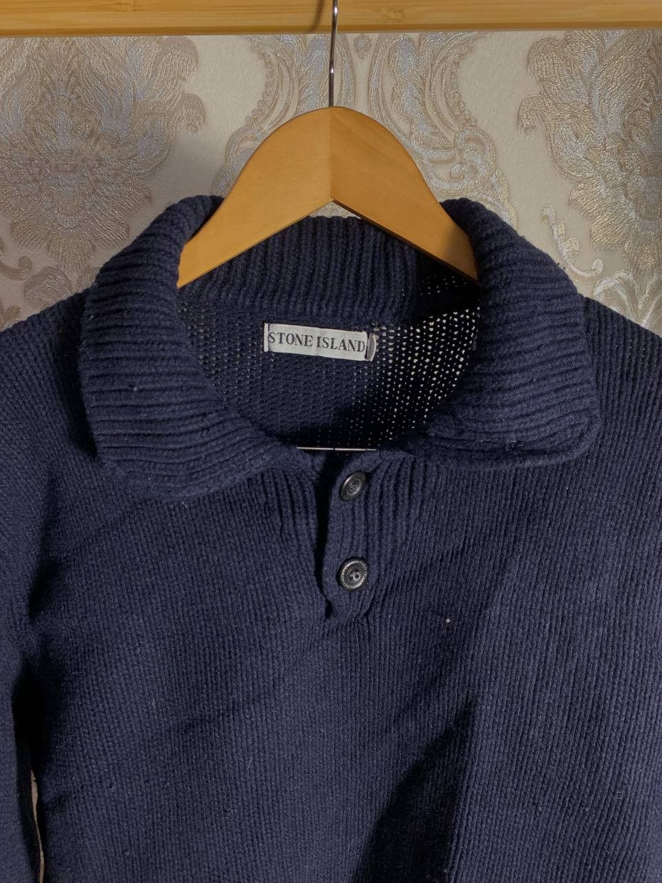 Stone Island Vintage Stone Island Rare Knit Sweater Retro Designer 90s Size US L / EU 52-54 / 3 - 6 Thumbnail