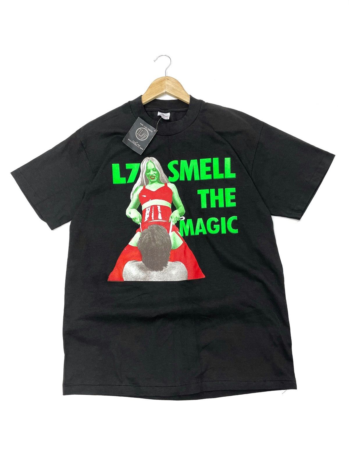 Vintage Vintage L7 “Smell The Magic” T-Shirt – 1990s USA – Size L Size US L / EU 52-54 / 3 - 1 Thumbnail