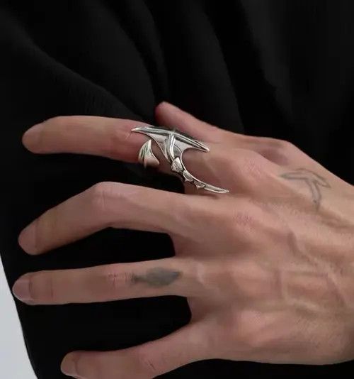 Jewelry Ishiyama x Yui Cyberpunk Alien Irregular Ring Size ONE SIZE - 7 Thumbnail