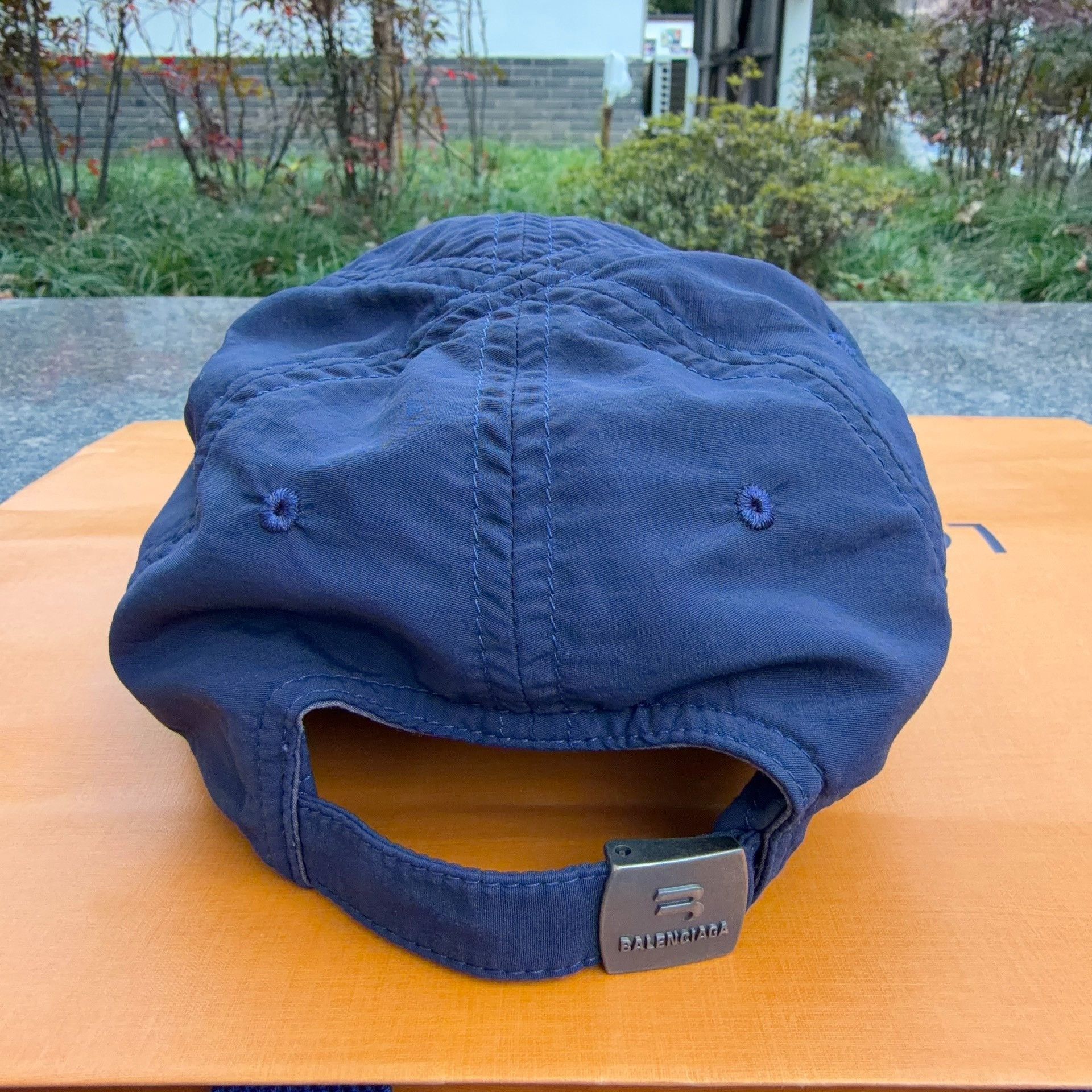 Balenciaga Balenciaga Logo Embroidered Cotton Cap Size ONE SIZE - 3 Thumbnail