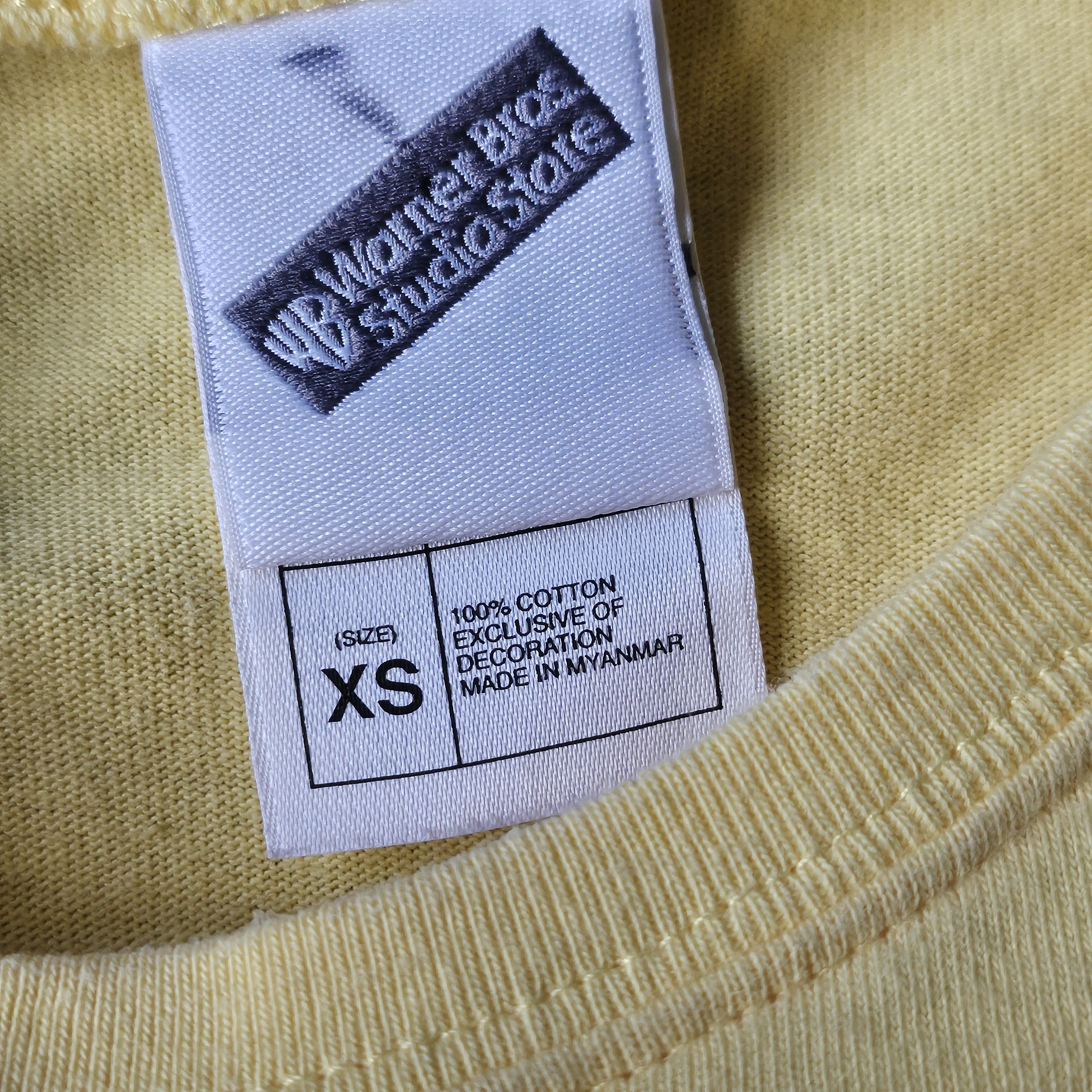 Vintage × Warner Bros Vintage Y2K Warner Bros Tweety Bird T Shirt Yellow Size XS / US 0-2 / IT 36-38 - 5 Thumbnail
