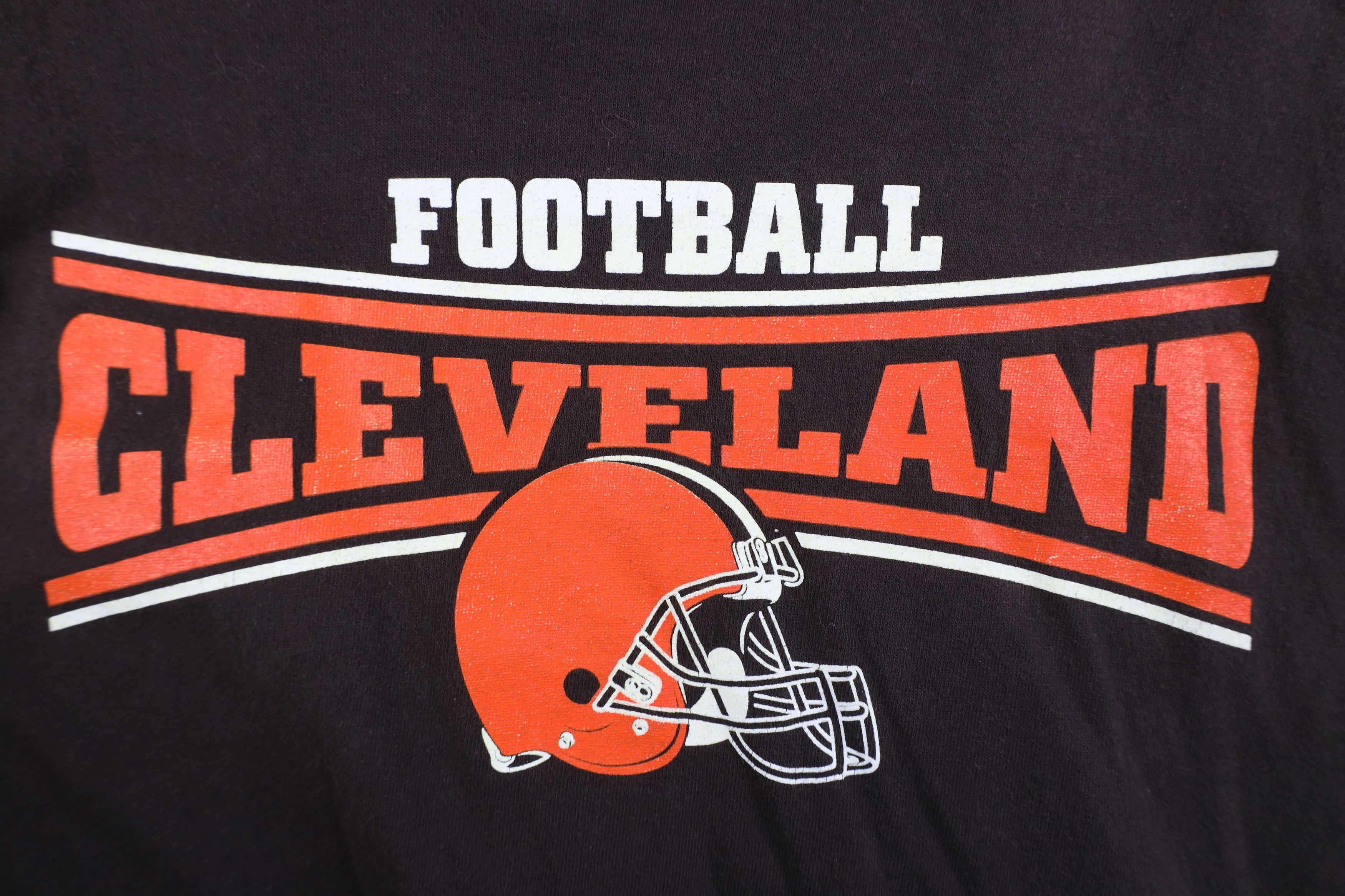 Majestic Vintage Majestic Browns Football Long Sleeve T-Shirt Brown Size US L / EU 52-54 / 3 - 4 Thumbnail
