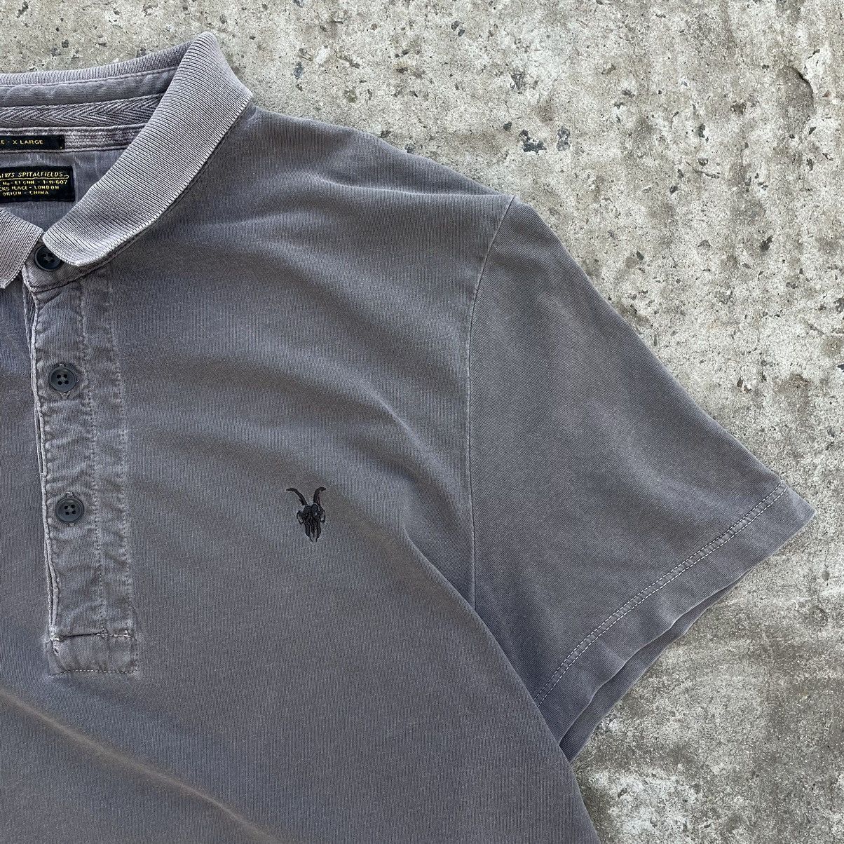 Allsaints Vintage Allsaints Polo T-shirts Basic Fit Y2K Old Money 00s Size US XL / EU 56 / 4 - 8 Thumbnail