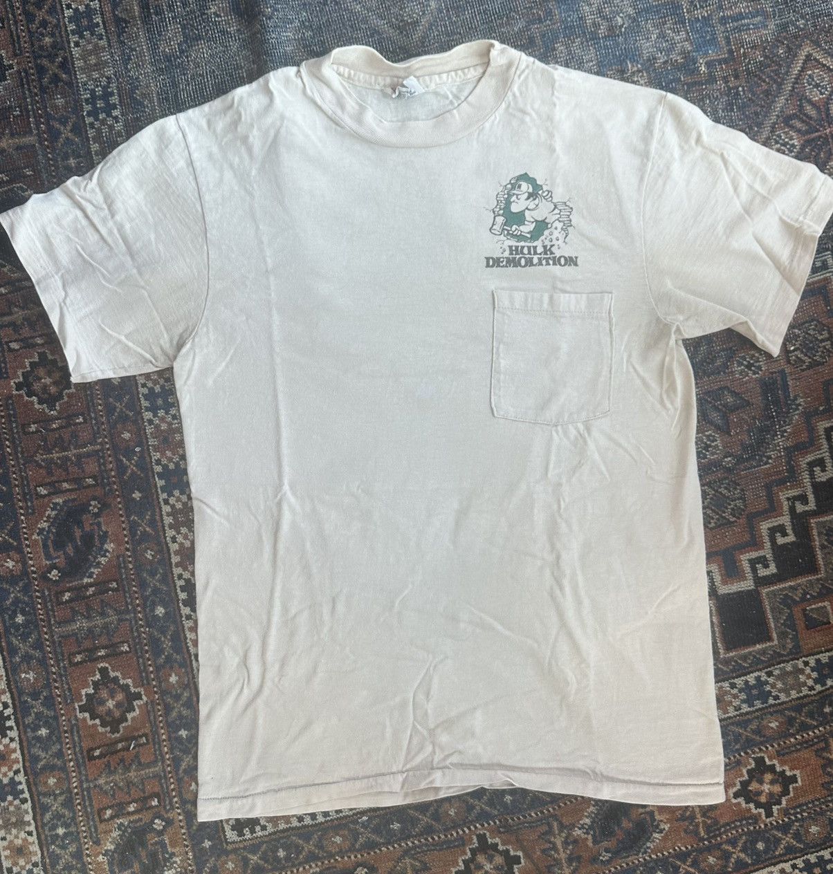 Hanes Vintage hanes beefy tee single stitch tee Size US M / EU 48-50 / 2 - 2 Thumbnail