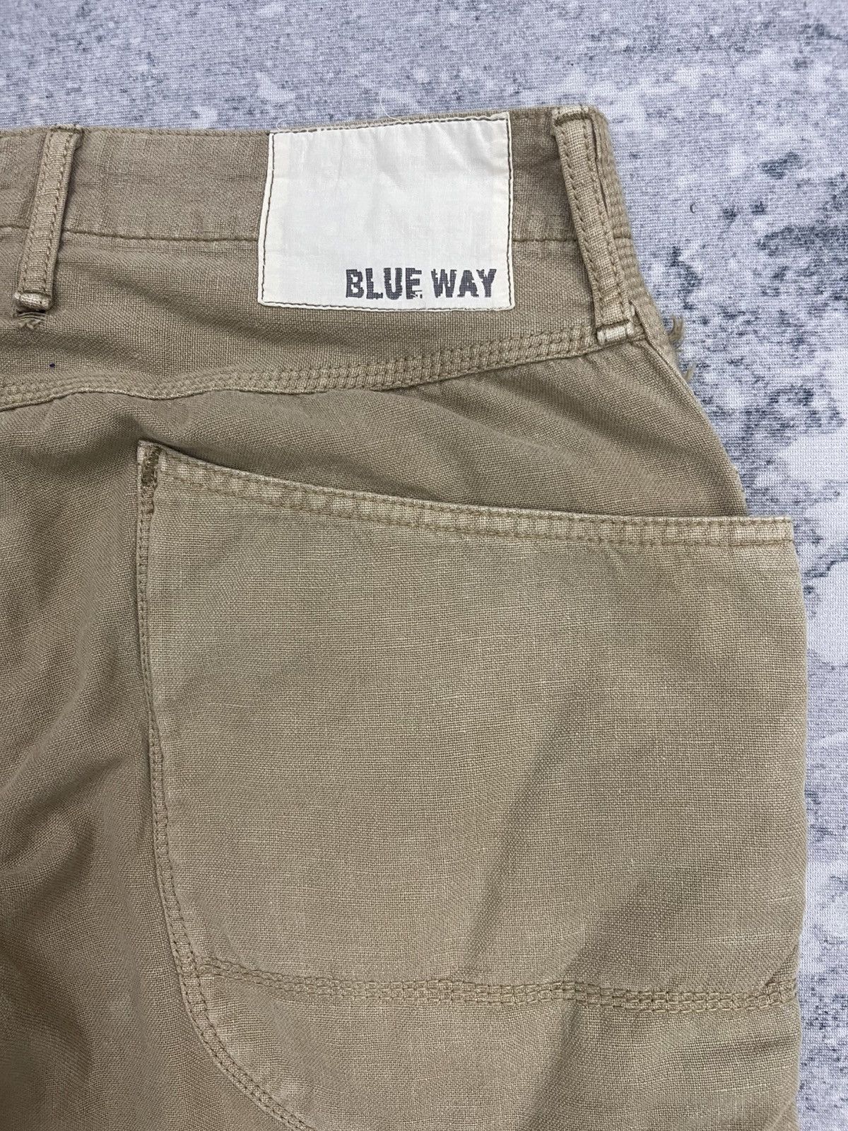 Sassafras Vintage Blue Way Painter Pants Japanese Brand s11 Size US 32 / EU 48 - 17 Thumbnail