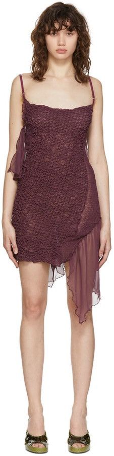 Other Chiffon ruffled asymmetric dress Size XS / US 0-2 / IT 36-38 - 3 Thumbnail