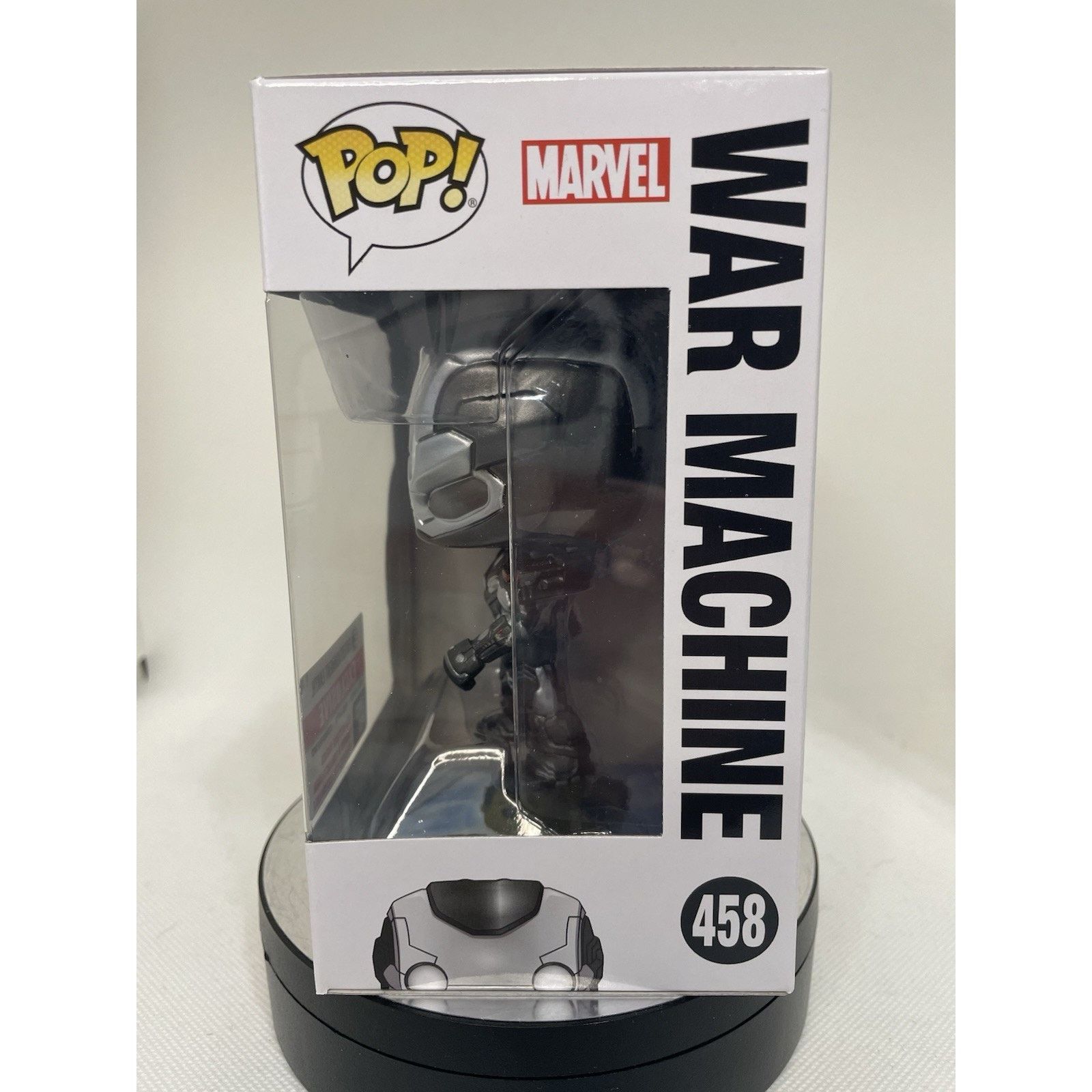 Marvel Comics Funko Pop! War Machine + Collectible Card 3PK Sealed 458 Size ONE SIZE - 4 Thumbnail