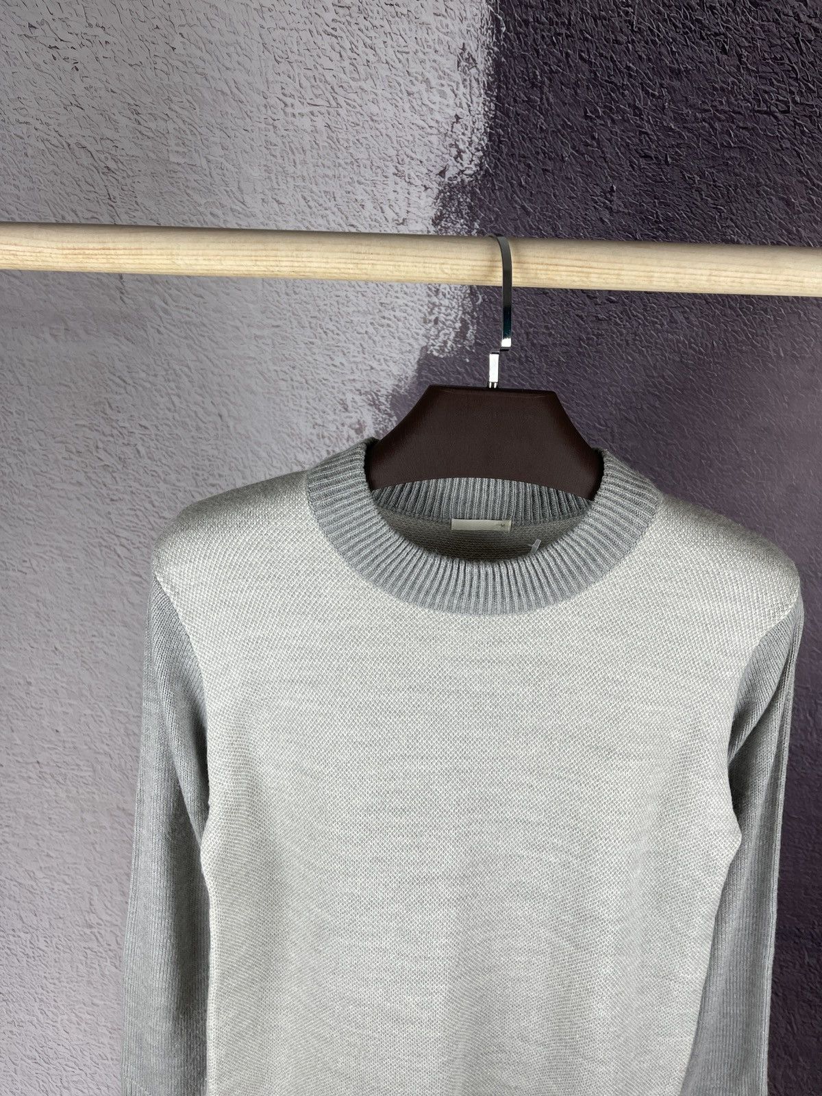GU GU high neck double colour grey sweater Size US M / EU 48-50 / 2 - 4 Thumbnail